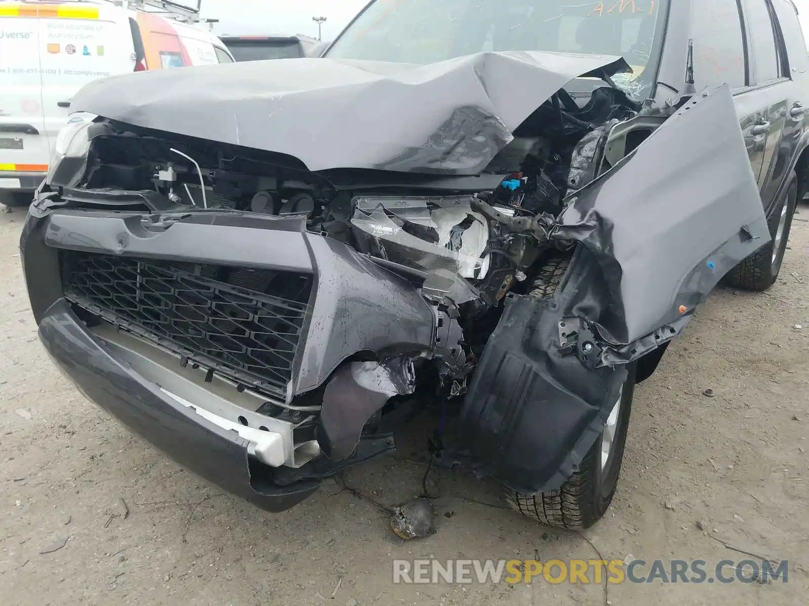 9 Photograph of a damaged car JTEBU5JR3K5649879 TOYOTA 4RUNNER 2019