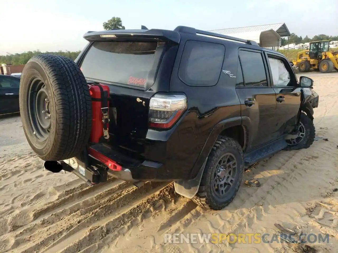 4 Фотография поврежденного автомобиля JTEBU5JR3K5651325 TOYOTA 4RUNNER 2019