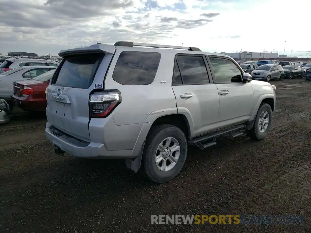 4 Фотография поврежденного автомобиля JTEBU5JR3K5657142 TOYOTA 4RUNNER 2019