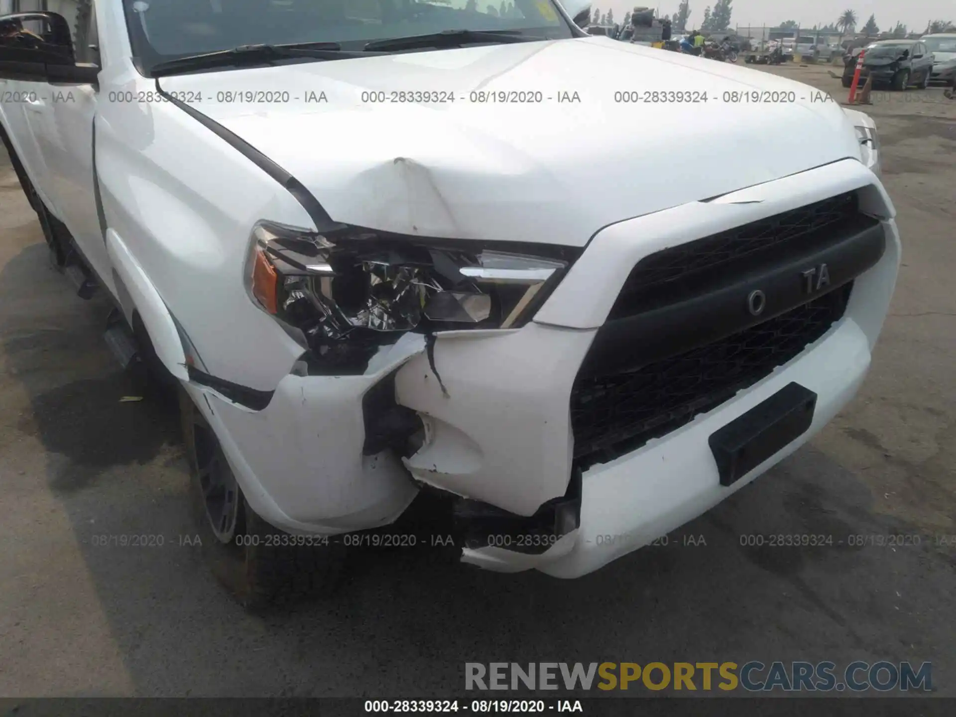 6 Photograph of a damaged car JTEBU5JR3K5658436 TOYOTA 4RUNNER 2019