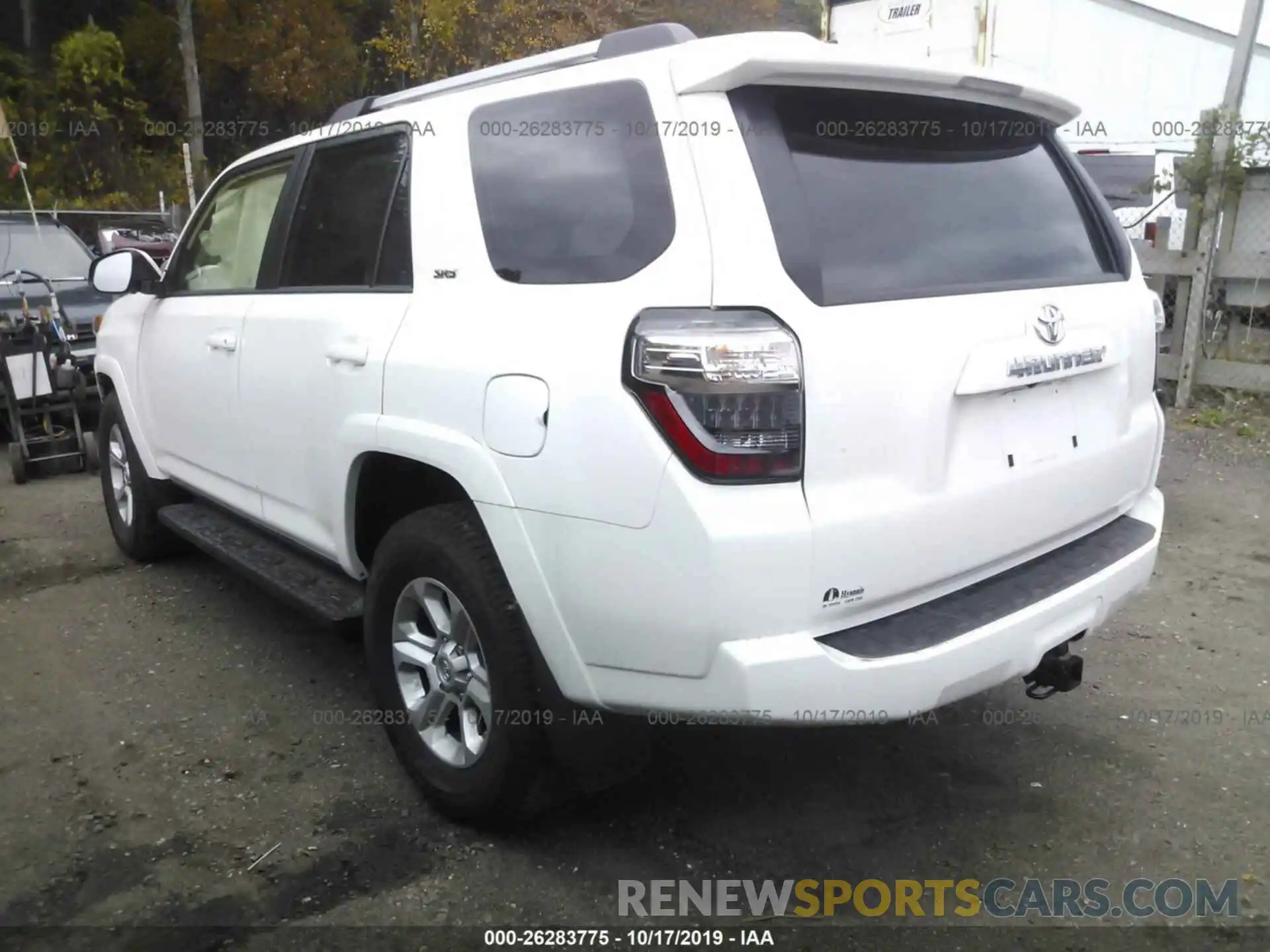 3 Photograph of a damaged car JTEBU5JR3K5658467 TOYOTA 4RUNNER 2019