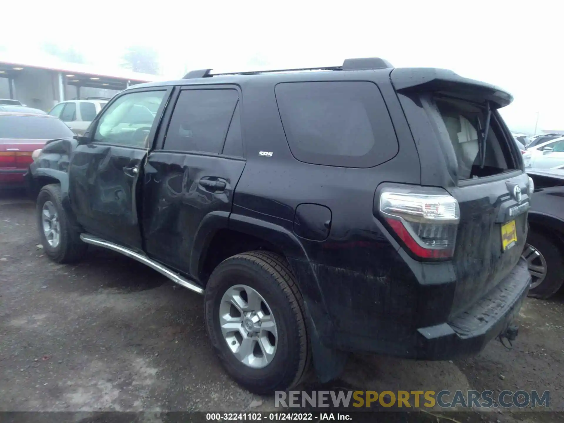 3 Фотография поврежденного автомобиля JTEBU5JR3K5659425 TOYOTA 4RUNNER 2019