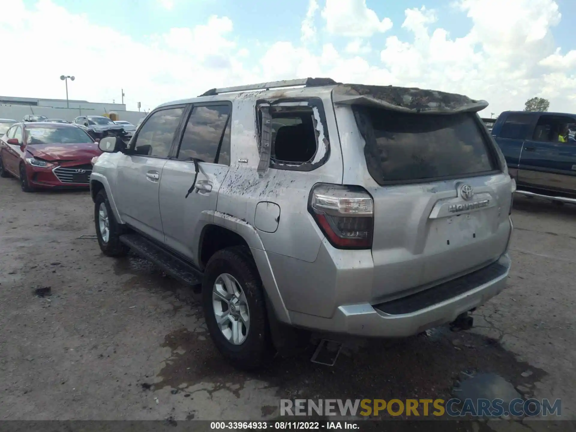 3 Photograph of a damaged car JTEBU5JR3K5659649 TOYOTA 4RUNNER 2019