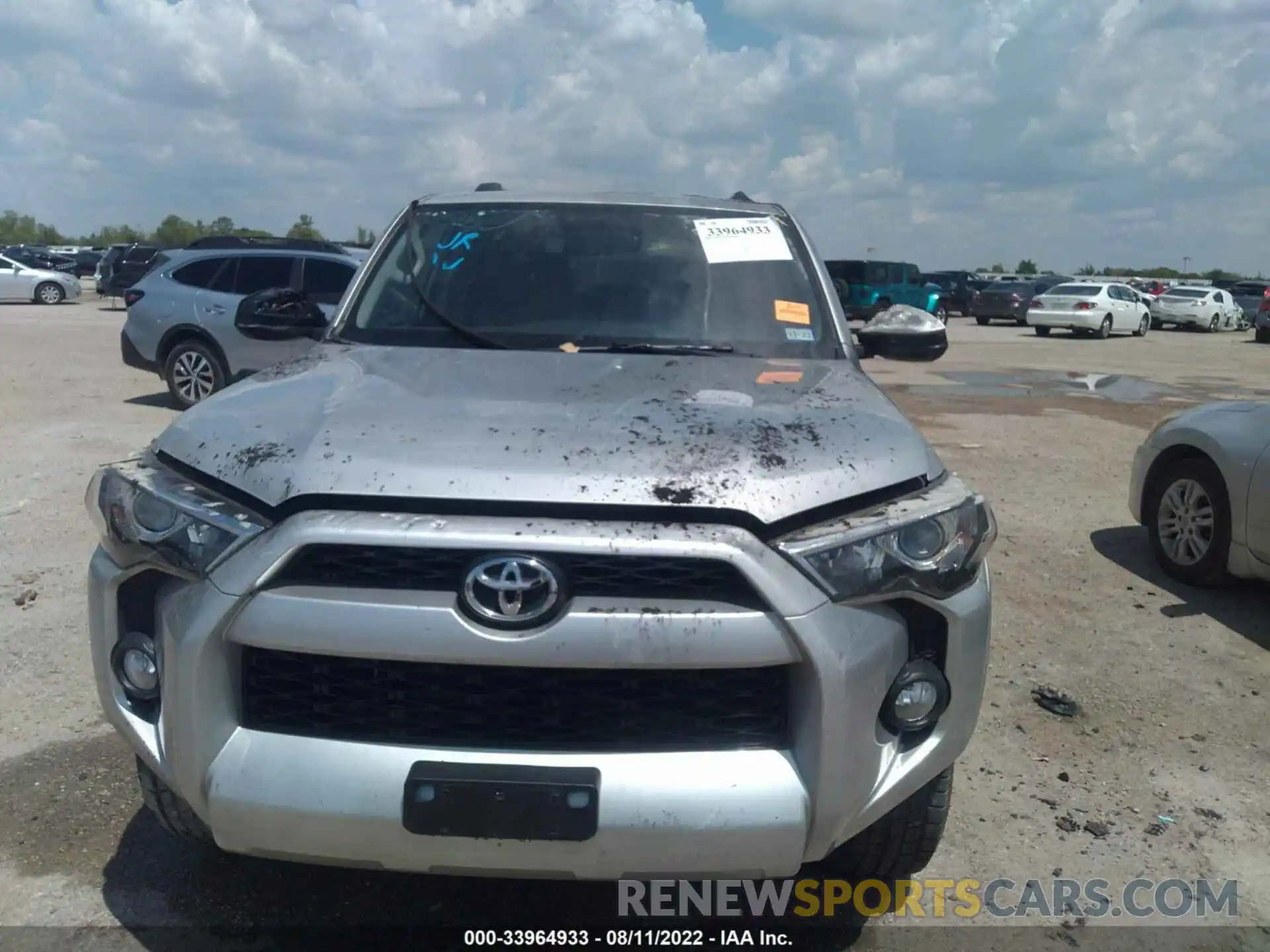 6 Photograph of a damaged car JTEBU5JR3K5659649 TOYOTA 4RUNNER 2019