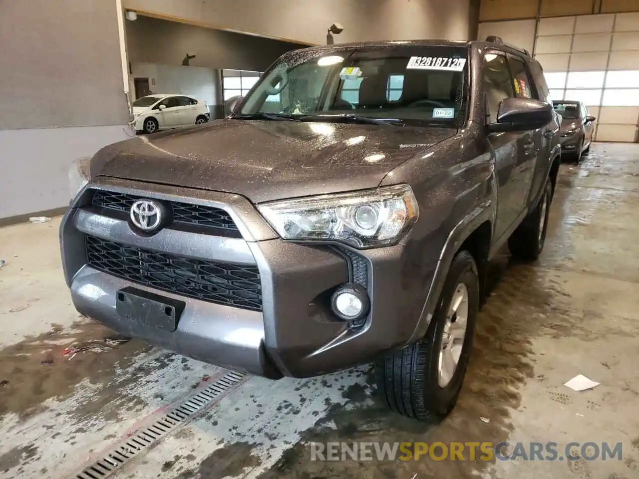 2 Photograph of a damaged car JTEBU5JR3K5661899 TOYOTA 4RUNNER 2019