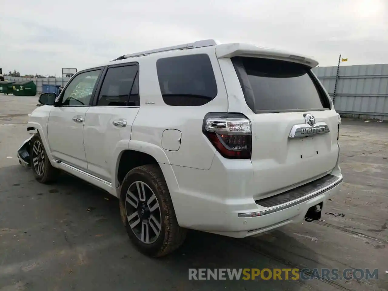 3 Фотография поврежденного автомобиля JTEBU5JR3K5664768 TOYOTA 4RUNNER 2019