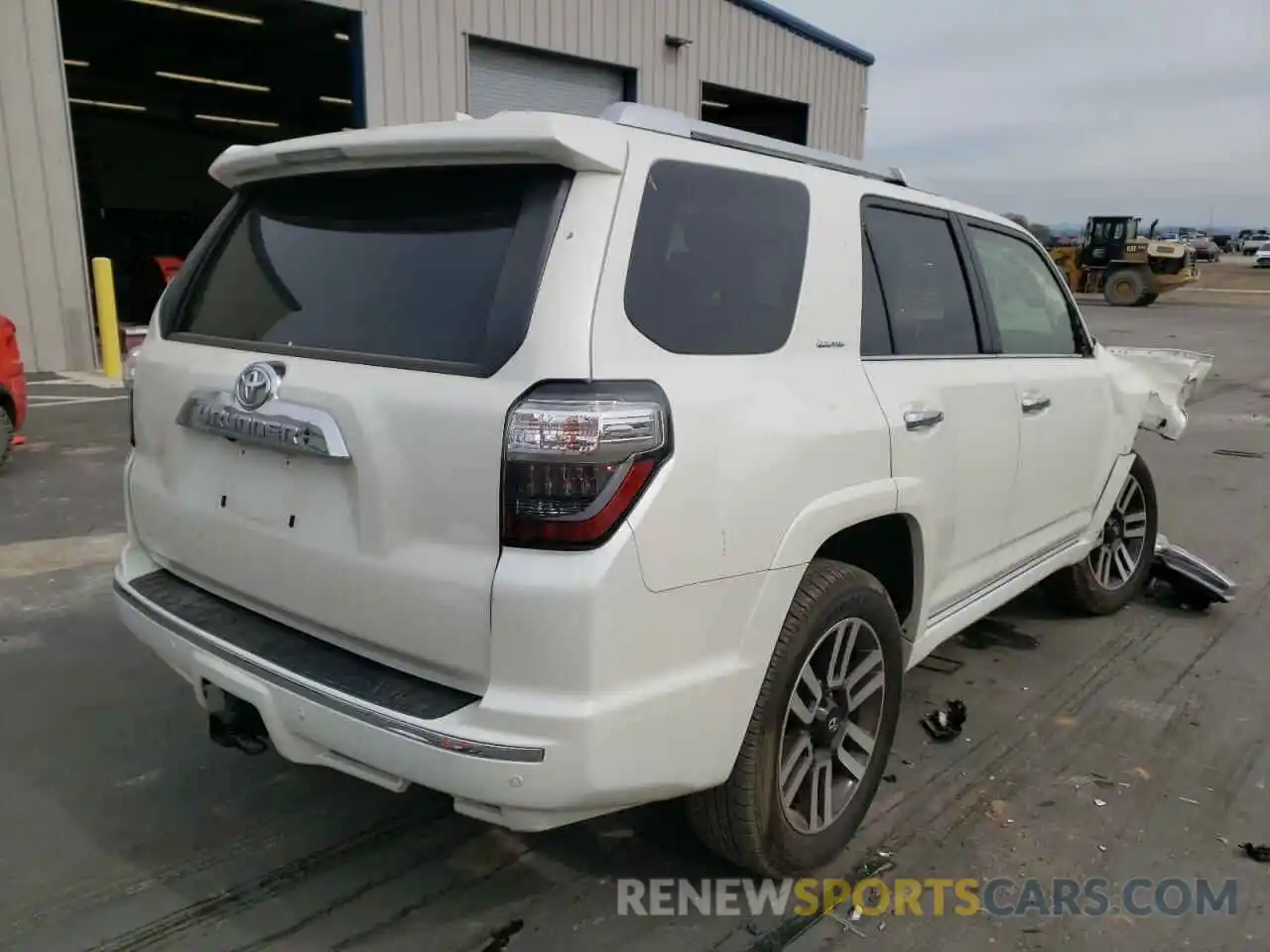 4 Фотография поврежденного автомобиля JTEBU5JR3K5664768 TOYOTA 4RUNNER 2019