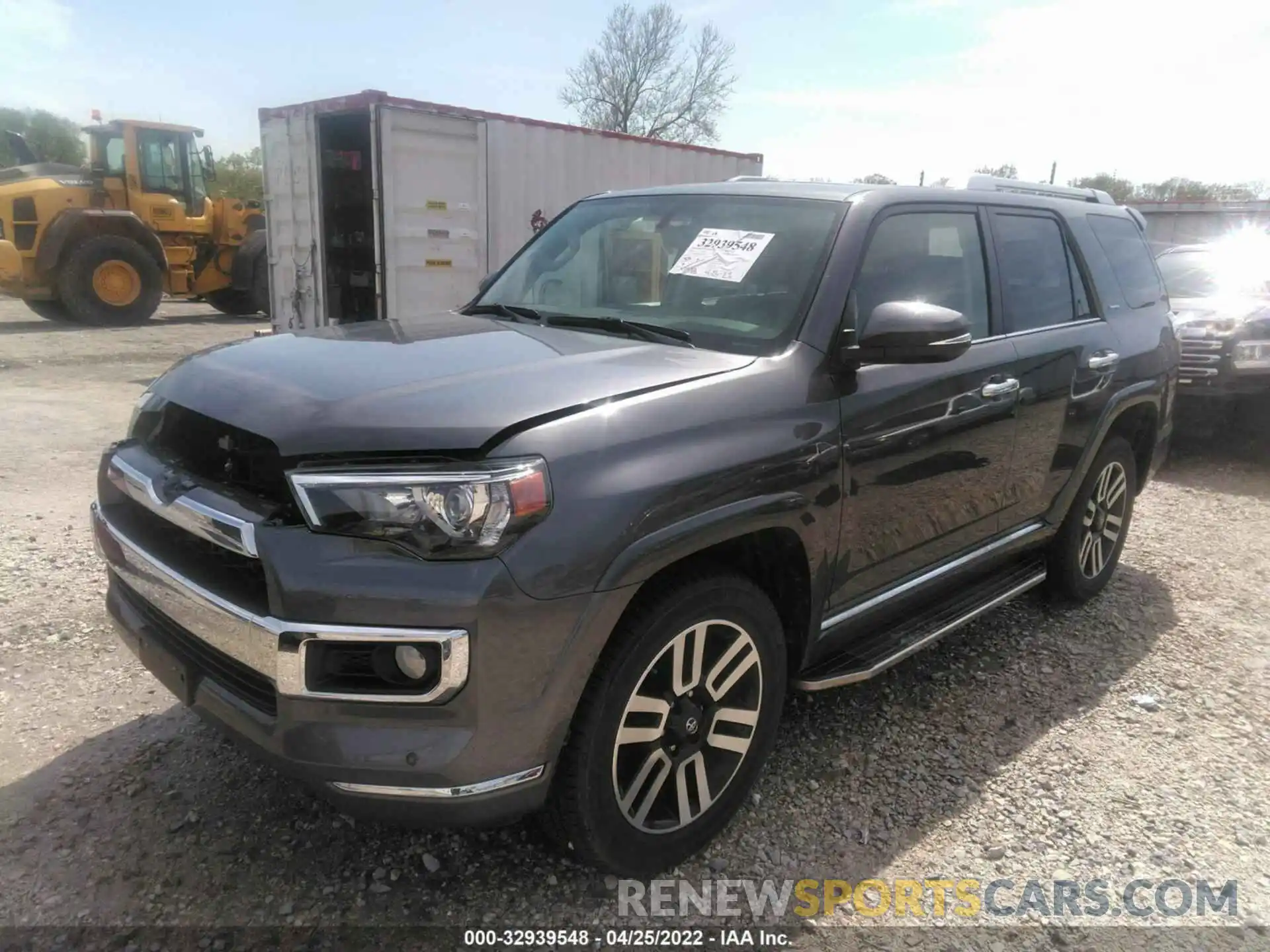 2 Photograph of a damaged car JTEBU5JR3K5664799 TOYOTA 4RUNNER 2019