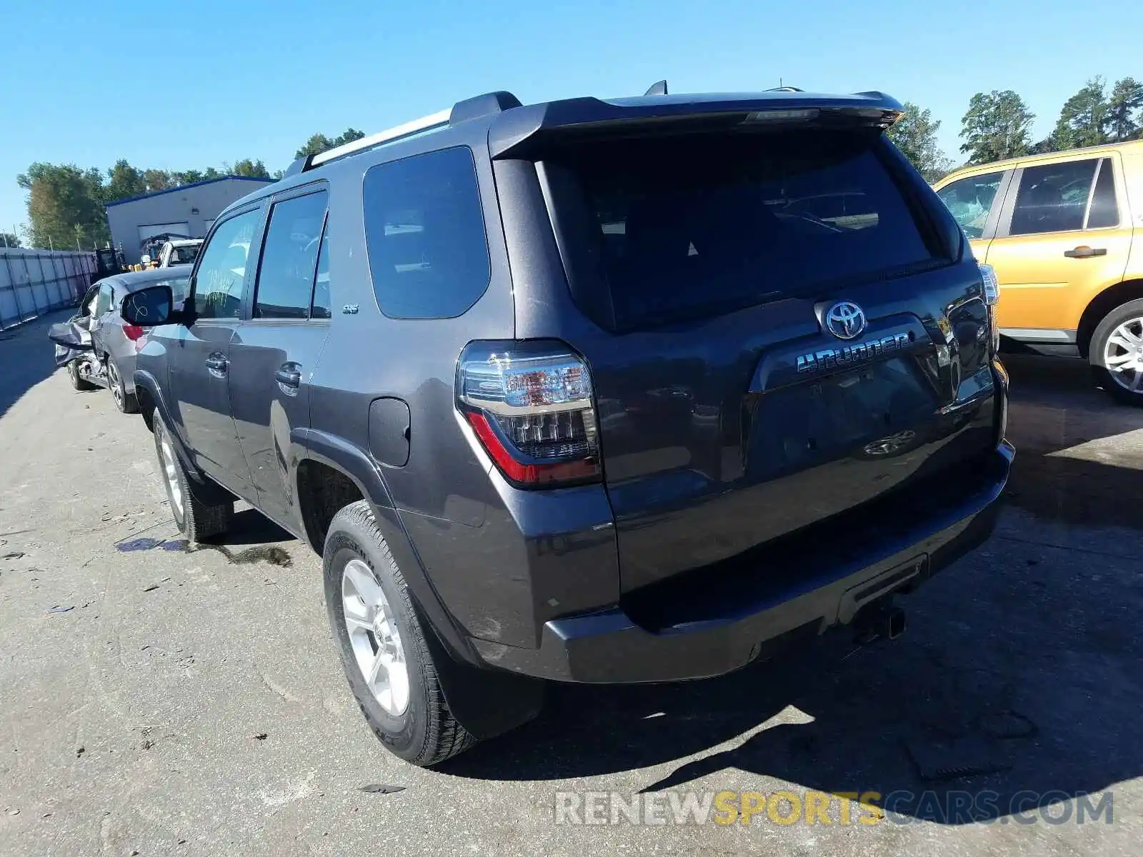 3 Photograph of a damaged car JTEBU5JR3K5665046 TOYOTA 4RUNNER 2019