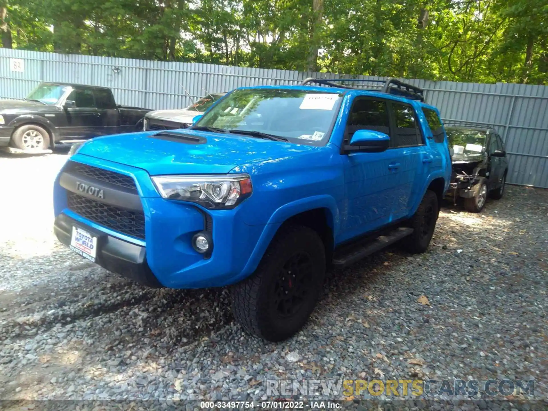 2 Photograph of a damaged car JTEBU5JR3K5665094 TOYOTA 4RUNNER 2019