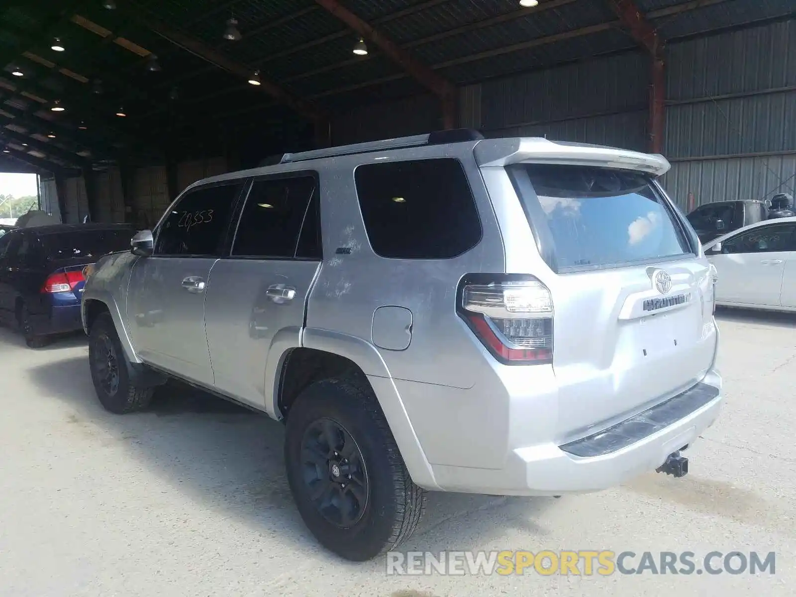 3 Photograph of a damaged car JTEBU5JR3K5665158 TOYOTA 4RUNNER 2019