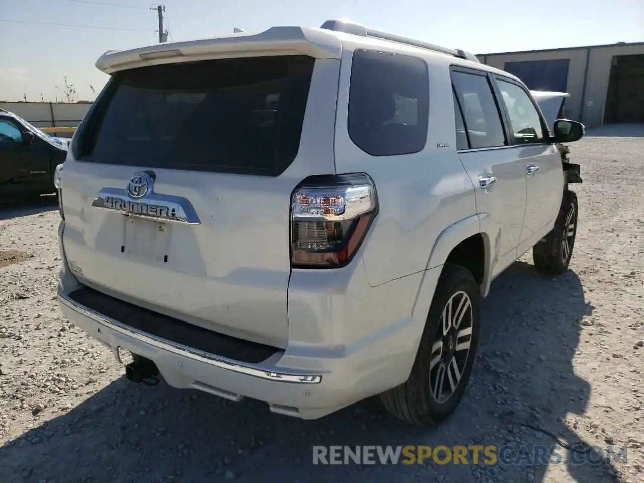 4 Фотография поврежденного автомобиля JTEBU5JR3K5666407 TOYOTA 4RUNNER 2019