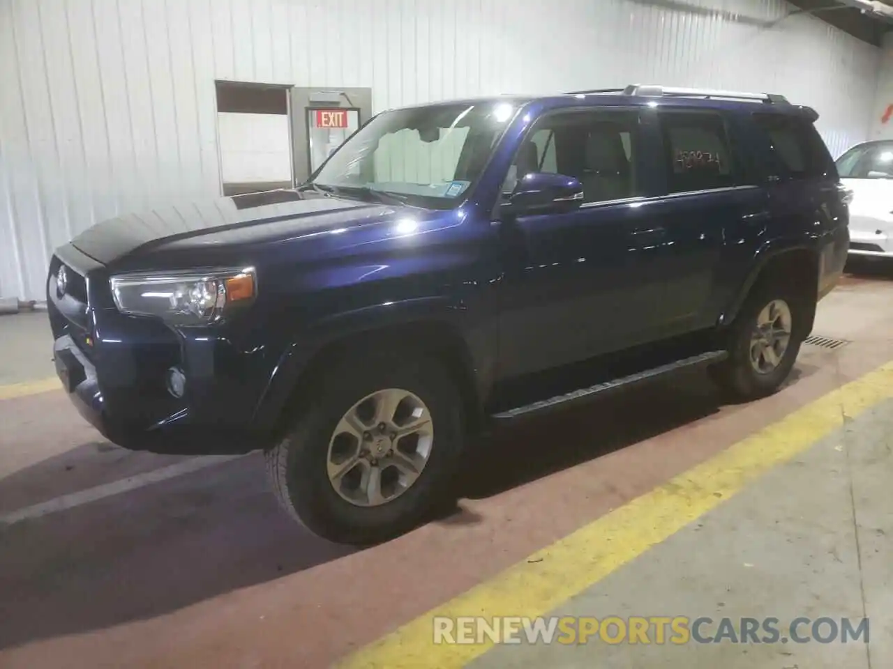 1 Photograph of a damaged car JTEBU5JR3K5666536 TOYOTA 4RUNNER 2019