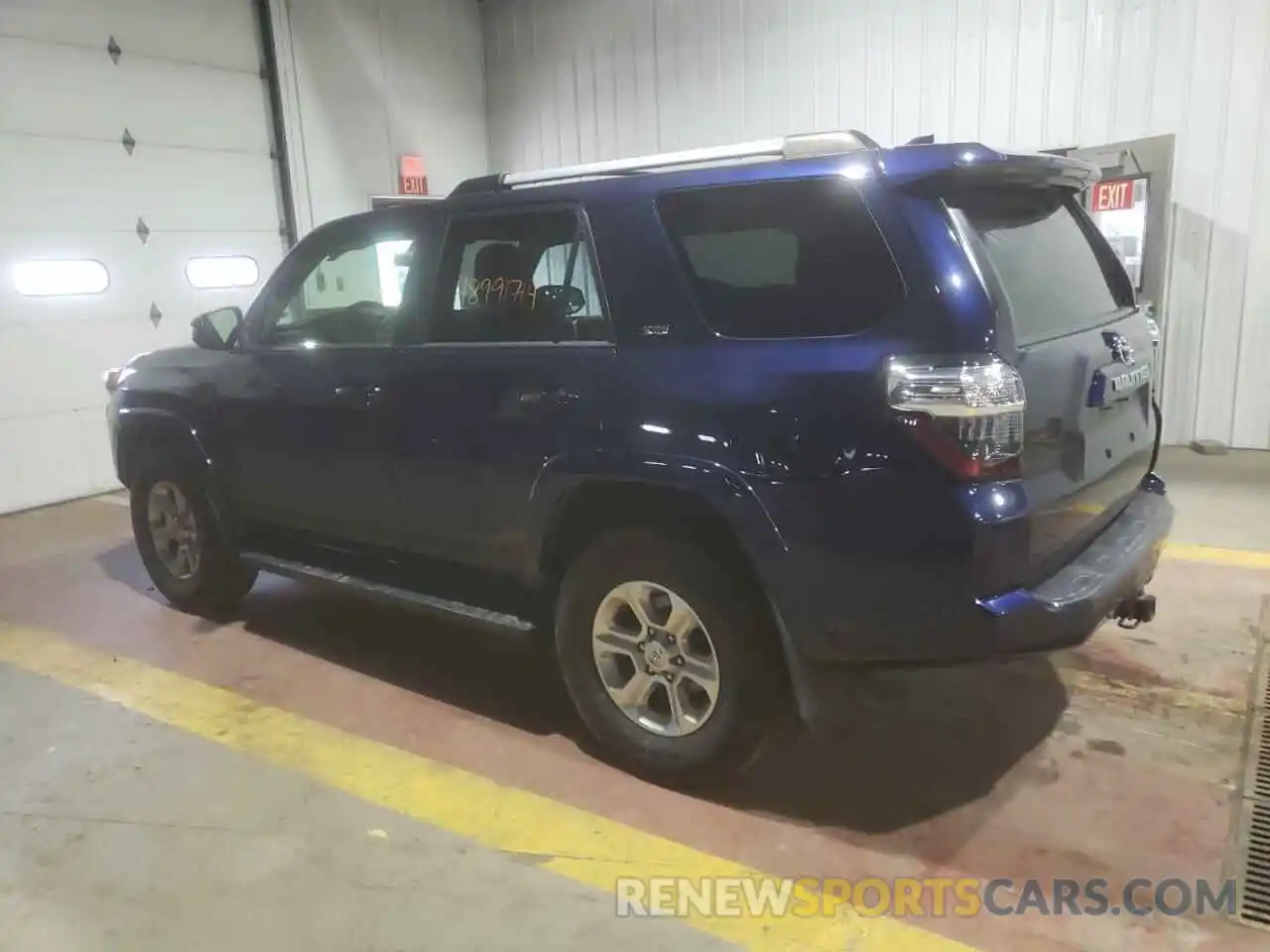 2 Photograph of a damaged car JTEBU5JR3K5666536 TOYOTA 4RUNNER 2019