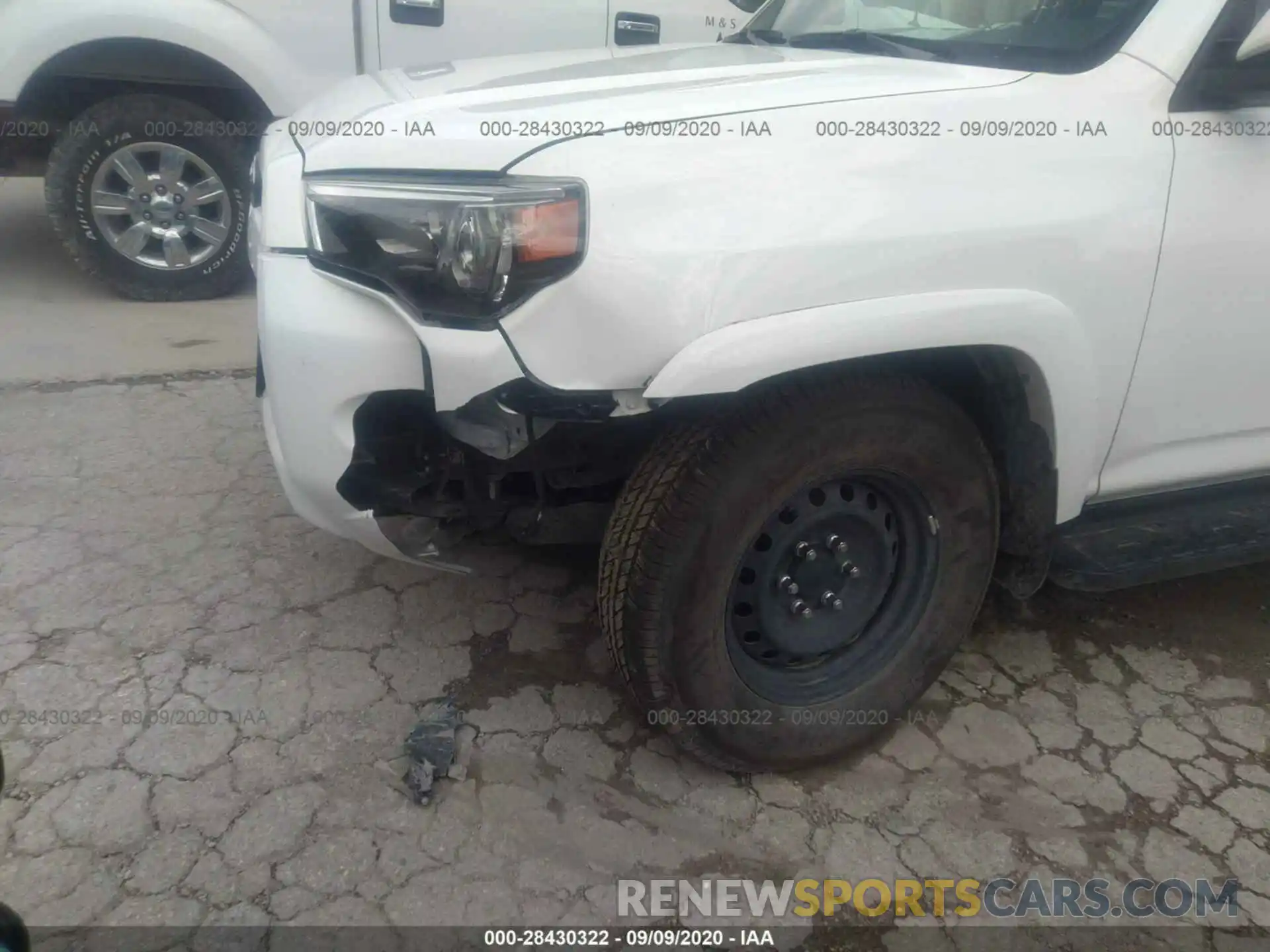 6 Фотография поврежденного автомобиля JTEBU5JR3K5670330 TOYOTA 4RUNNER 2019