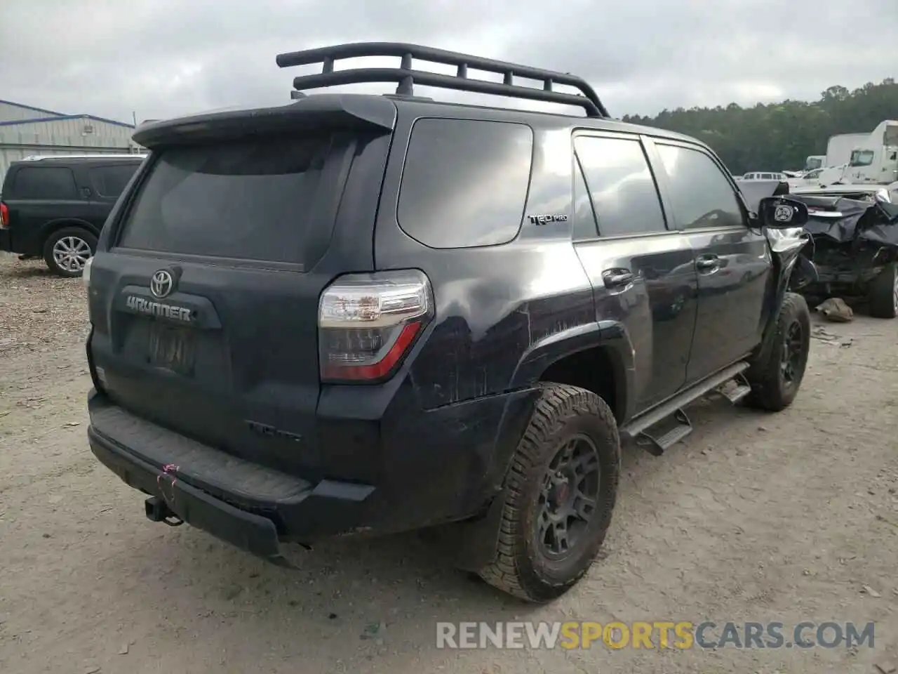 4 Фотография поврежденного автомобиля JTEBU5JR3K5670845 TOYOTA 4RUNNER 2019