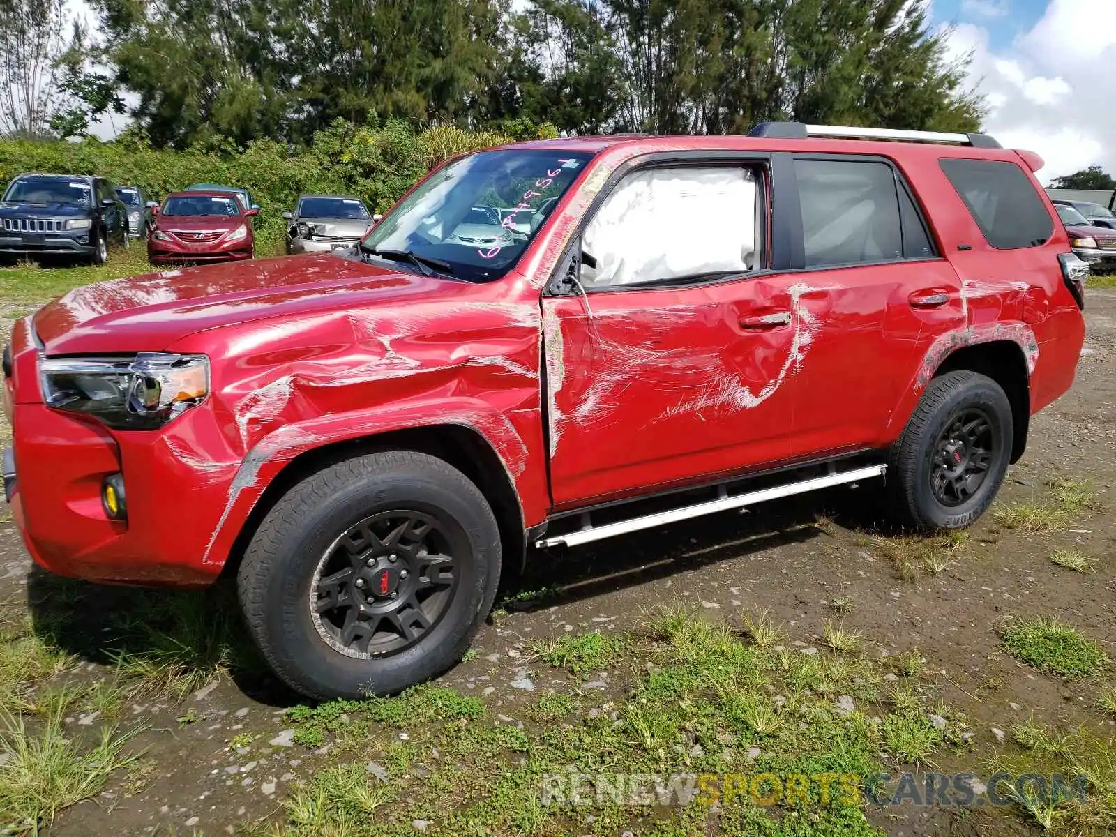 9 Фотография поврежденного автомобиля JTEBU5JR3K5671669 TOYOTA 4RUNNER 2019