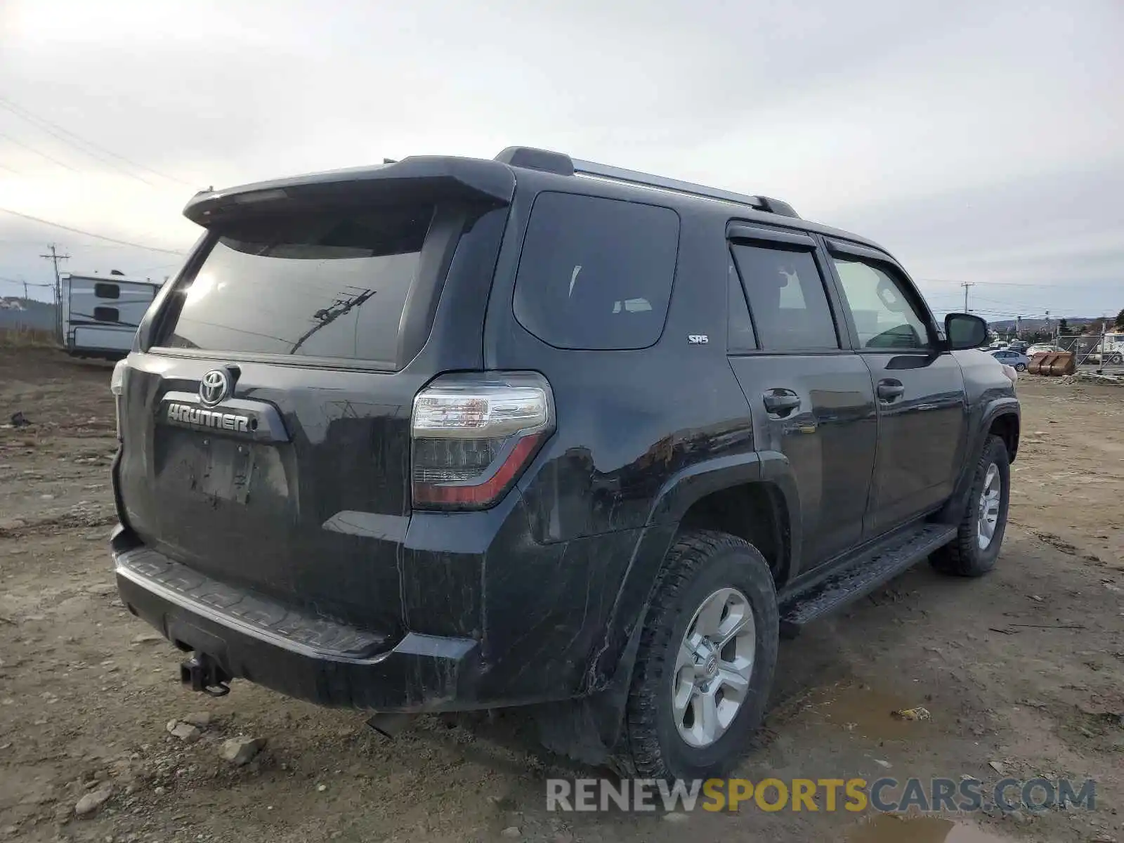 4 Фотография поврежденного автомобиля JTEBU5JR3K5672871 TOYOTA 4RUNNER 2019