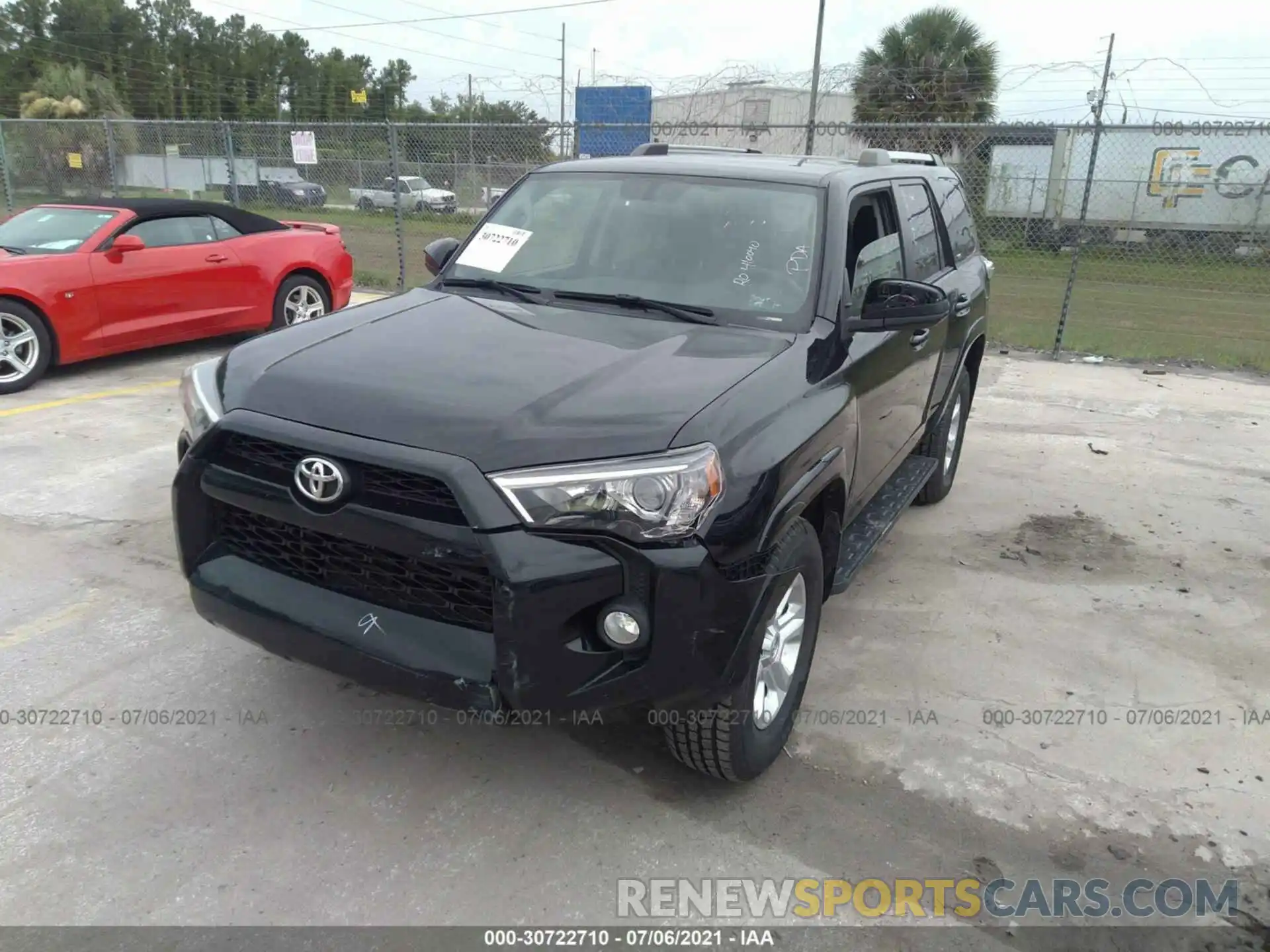 6 Фотография поврежденного автомобиля JTEBU5JR3K5673650 TOYOTA 4RUNNER 2019