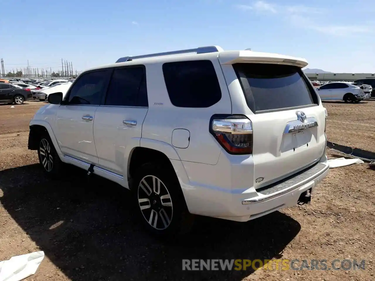 3 Фотография поврежденного автомобиля JTEBU5JR3K5674331 TOYOTA 4RUNNER 2019