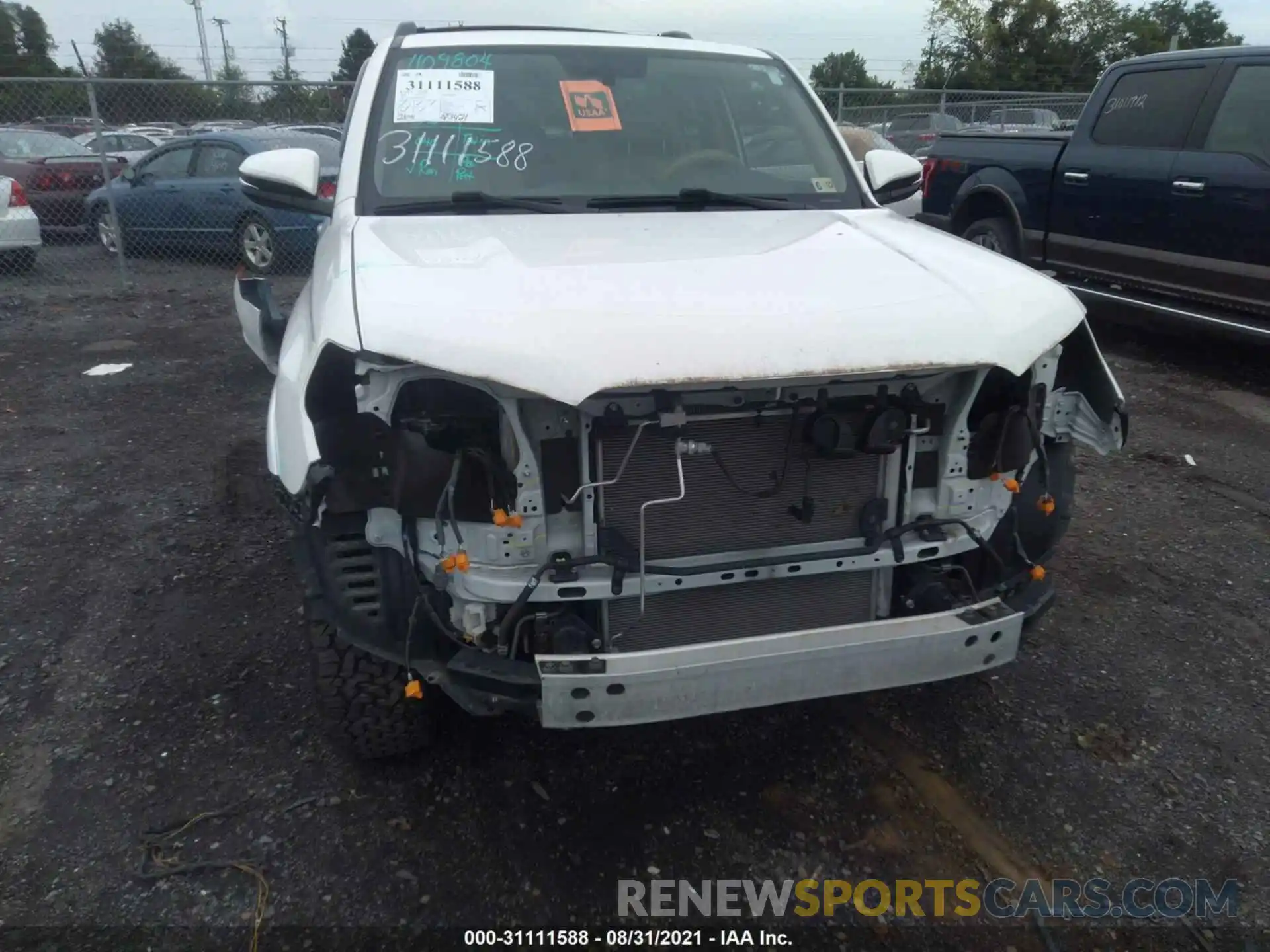 6 Photograph of a damaged car JTEBU5JR3K5676614 TOYOTA 4RUNNER 2019