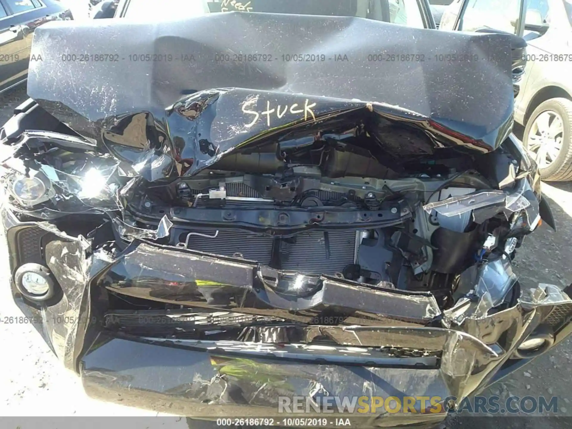 10 Photograph of a damaged car JTEBU5JR3K5677178 TOYOTA 4RUNNER 2019