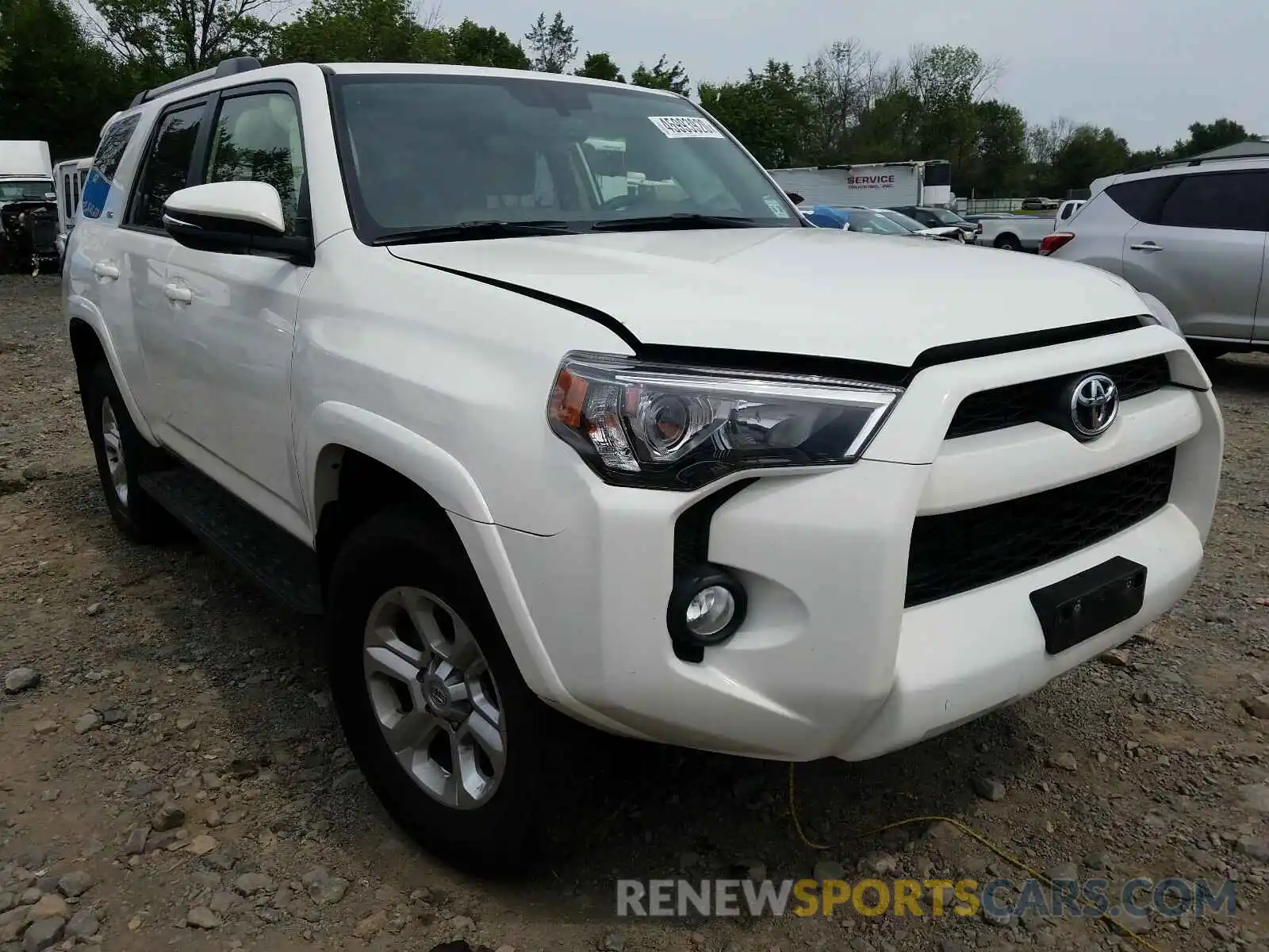 1 Photograph of a damaged car JTEBU5JR3K5679223 TOYOTA 4RUNNER 2019