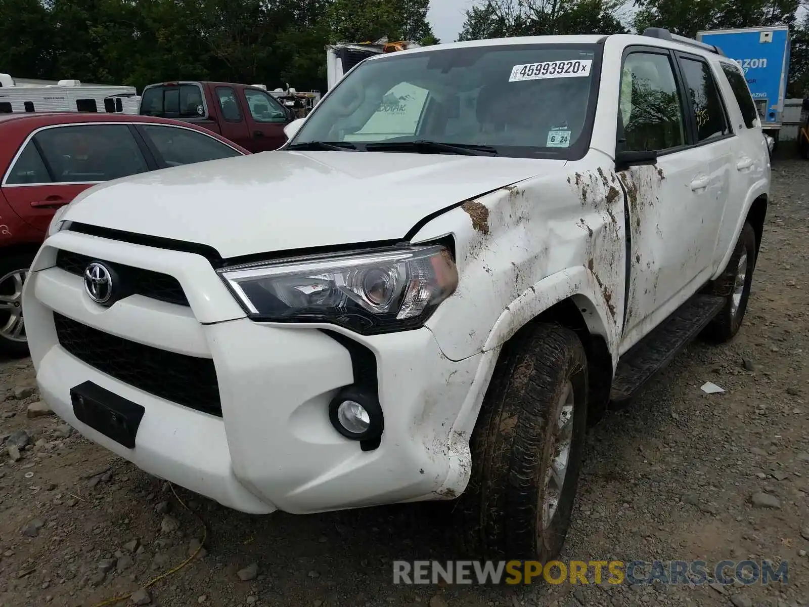 2 Photograph of a damaged car JTEBU5JR3K5679223 TOYOTA 4RUNNER 2019