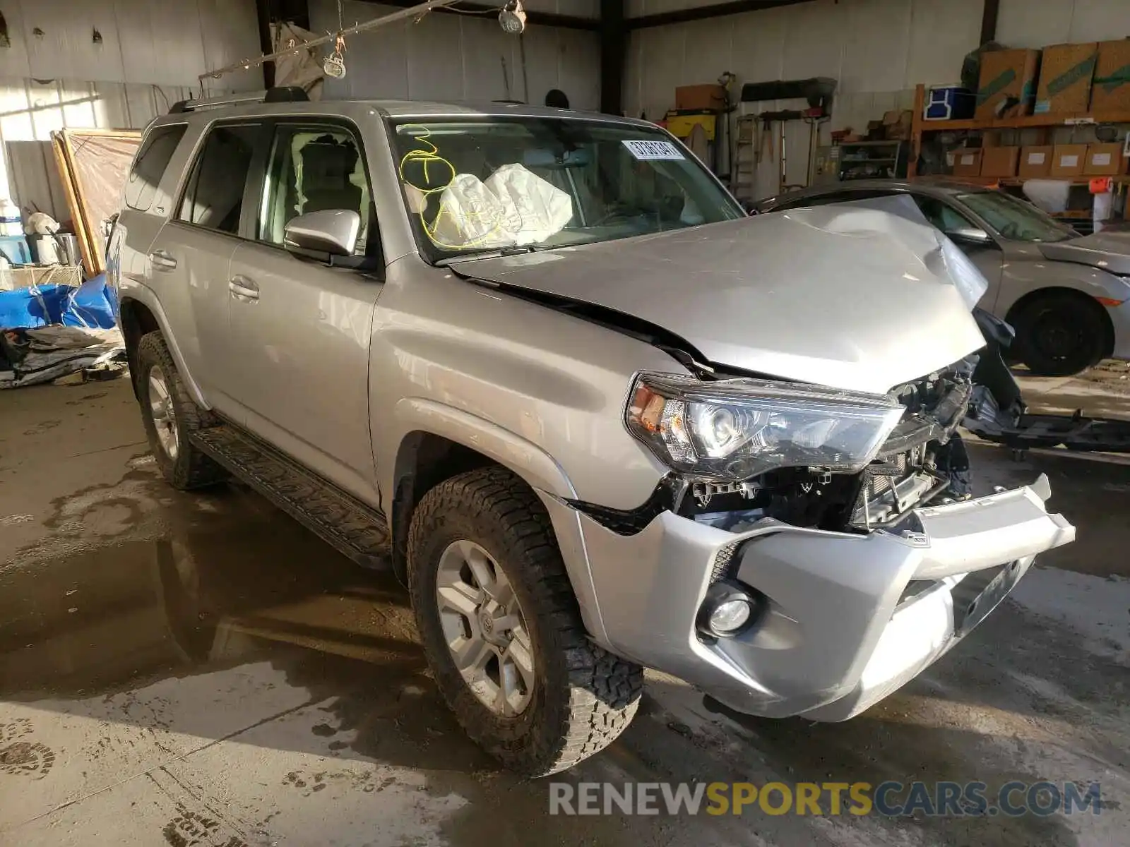 1 Photograph of a damaged car JTEBU5JR3K5679402 TOYOTA 4RUNNER 2019