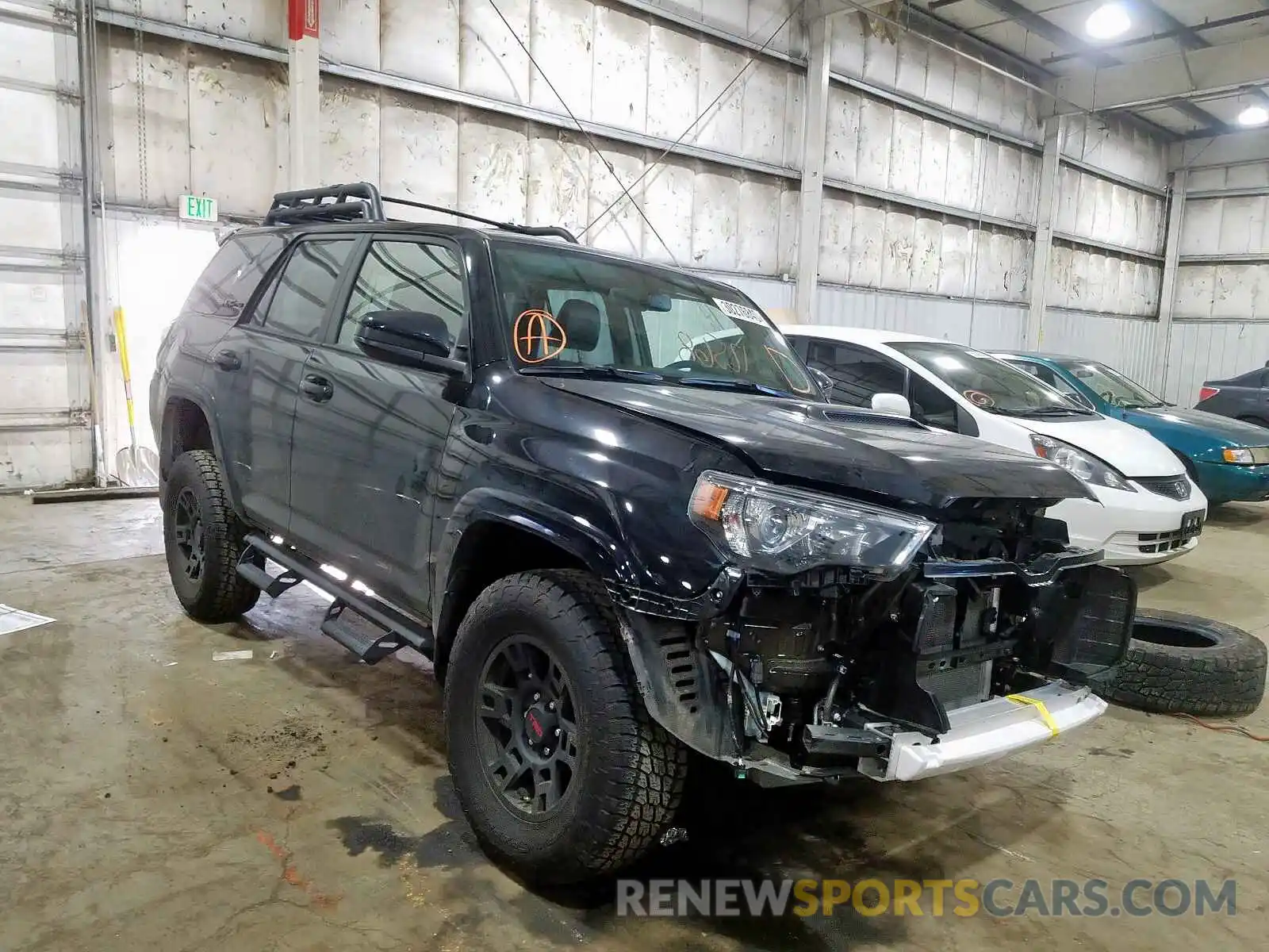 1 Photograph of a damaged car JTEBU5JR3K5680050 TOYOTA 4RUNNER 2019