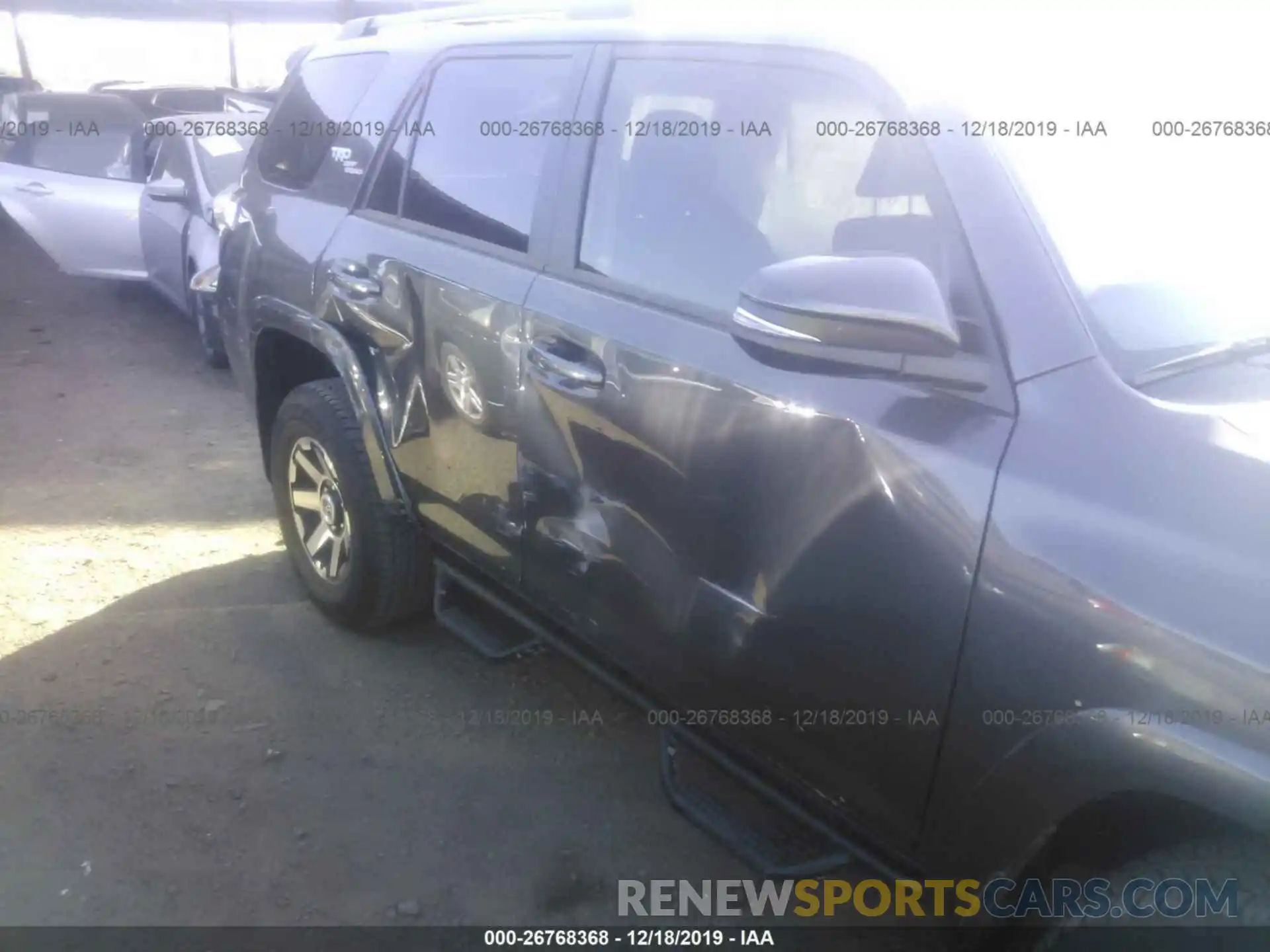 6 Photograph of a damaged car JTEBU5JR3K5687905 TOYOTA 4RUNNER 2019