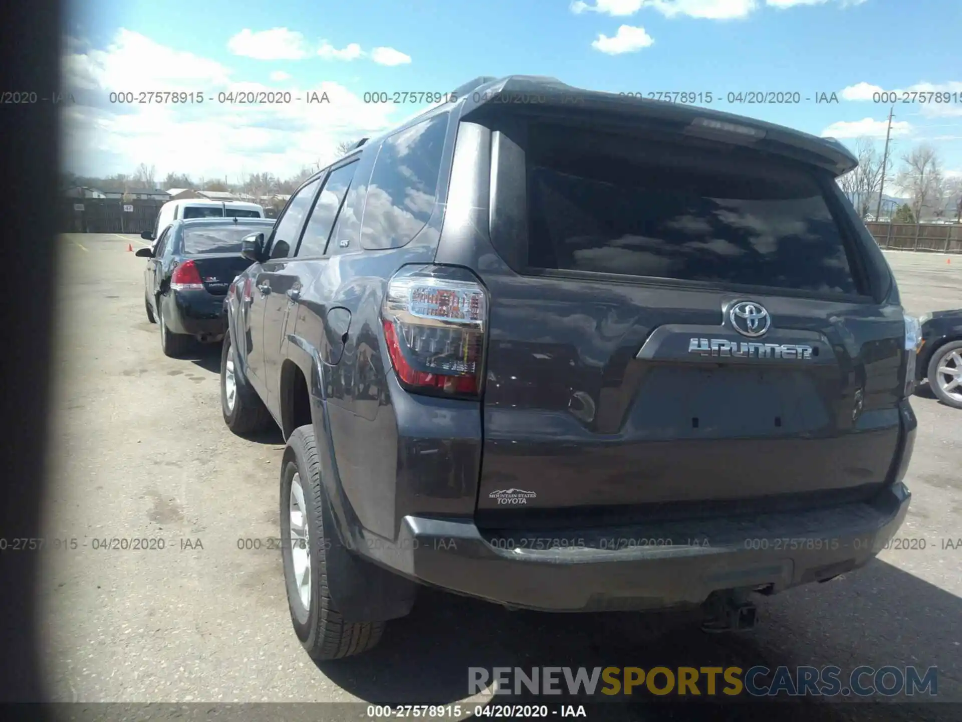 3 Photograph of a damaged car JTEBU5JR3K5690237 TOYOTA 4RUNNER 2019