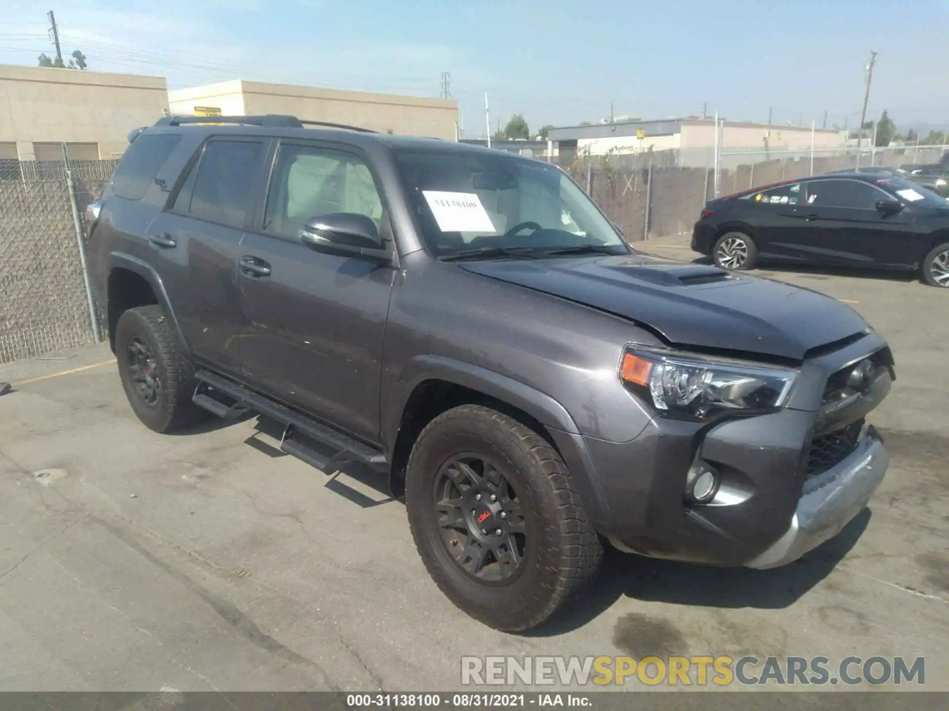 1 Photograph of a damaged car JTEBU5JR3K5690576 TOYOTA 4RUNNER 2019