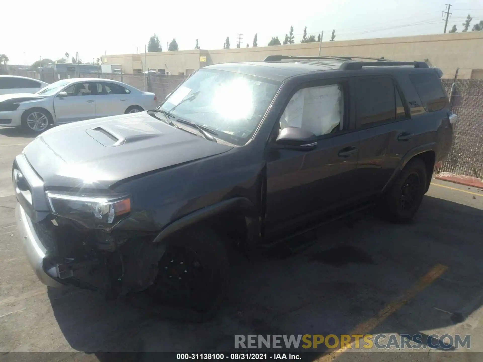 2 Photograph of a damaged car JTEBU5JR3K5690576 TOYOTA 4RUNNER 2019