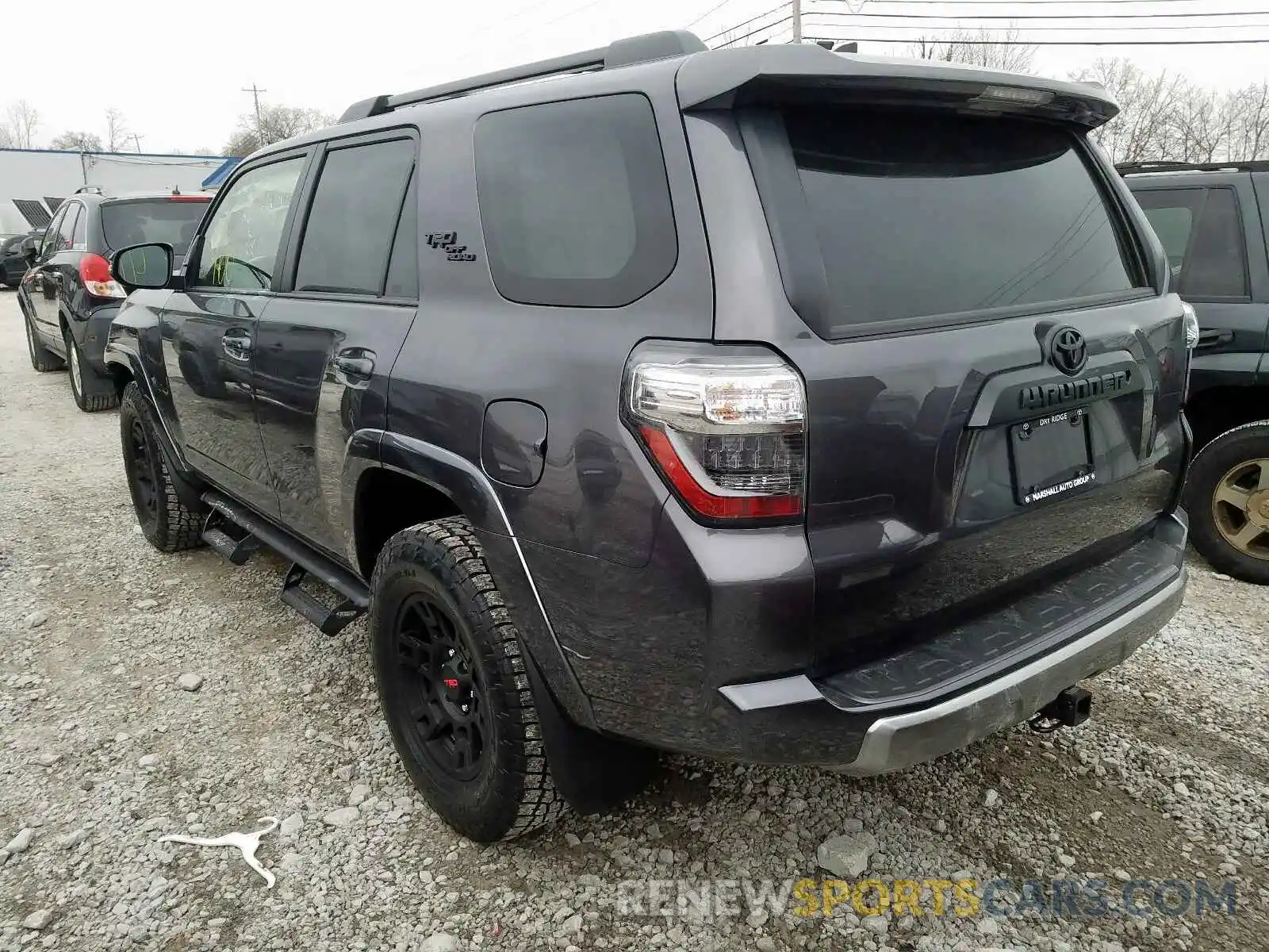 3 Фотография поврежденного автомобиля JTEBU5JR3K5695079 TOYOTA 4RUNNER 2019