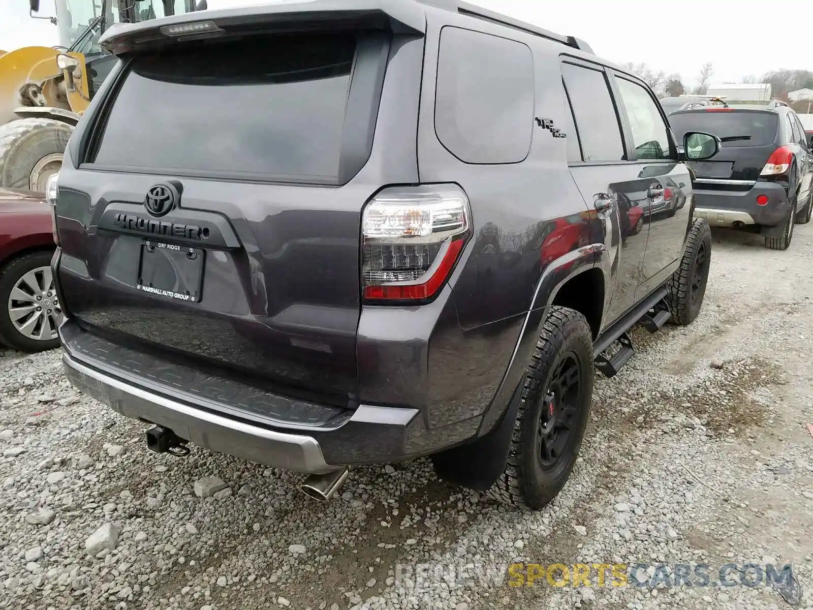 4 Фотография поврежденного автомобиля JTEBU5JR3K5695079 TOYOTA 4RUNNER 2019