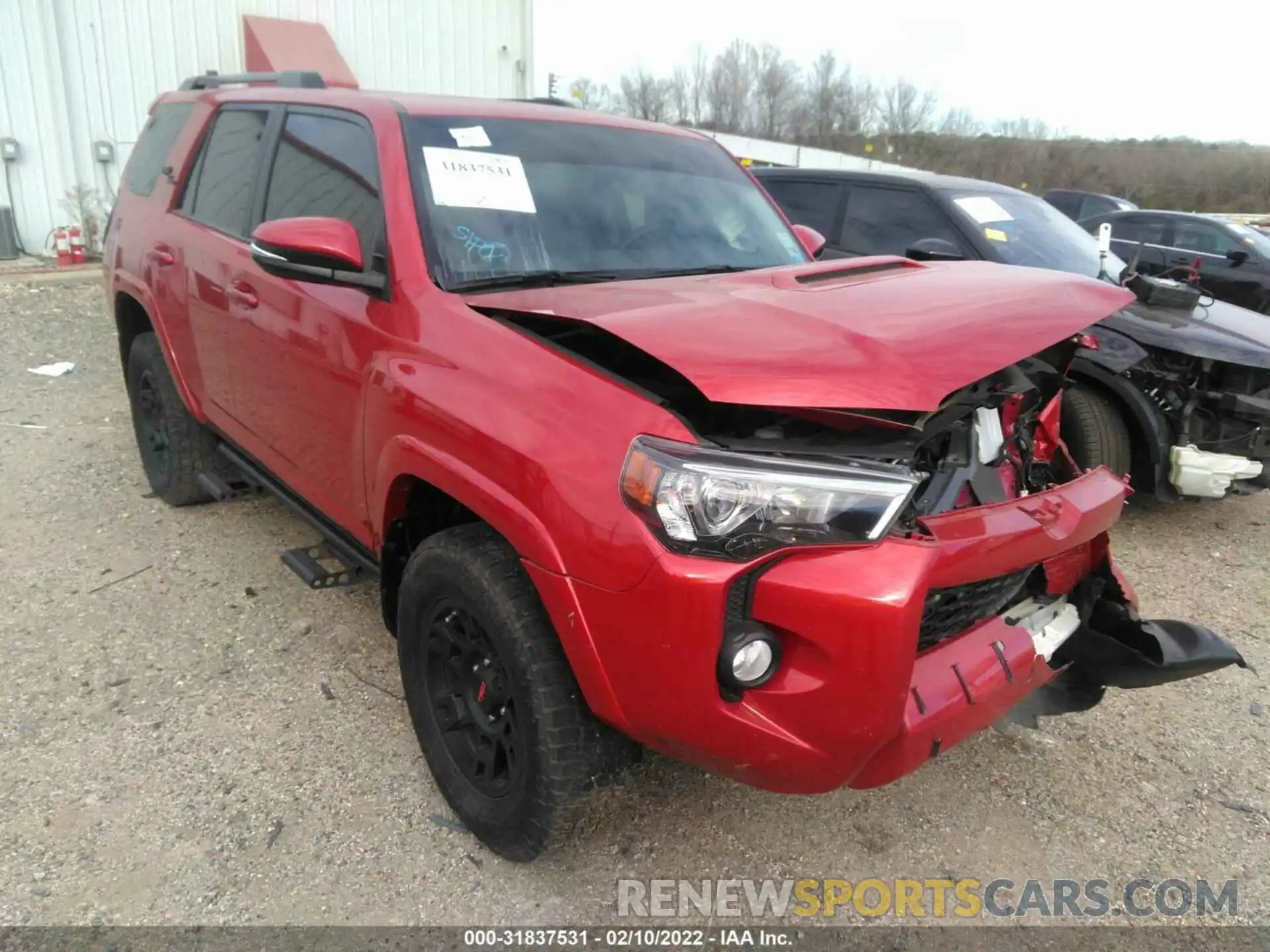 1 Фотография поврежденного автомобиля JTEBU5JR3K5695521 TOYOTA 4RUNNER 2019