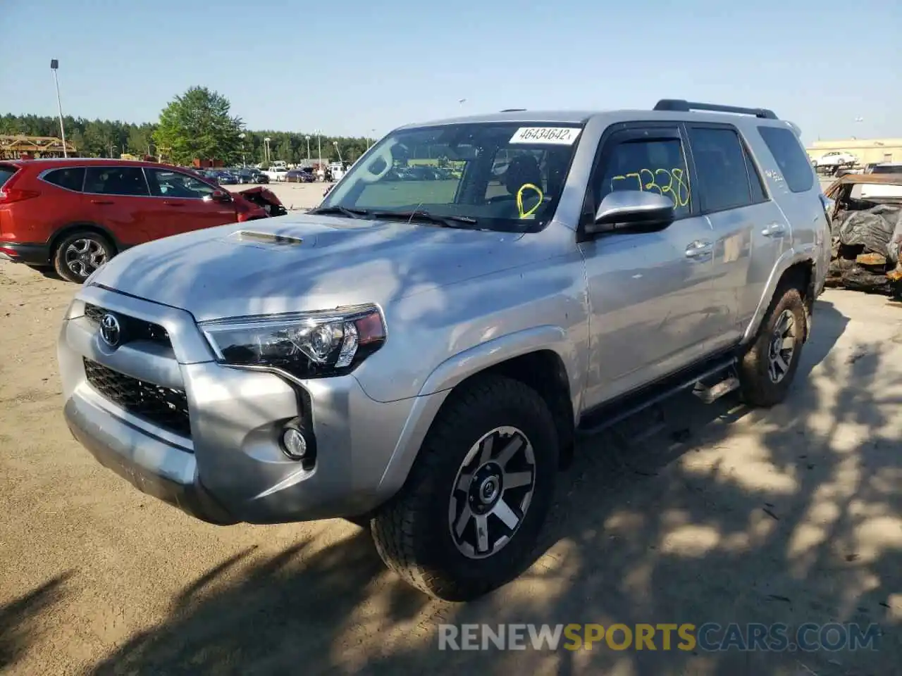 2 Фотография поврежденного автомобиля JTEBU5JR3K5696085 TOYOTA 4RUNNER 2019