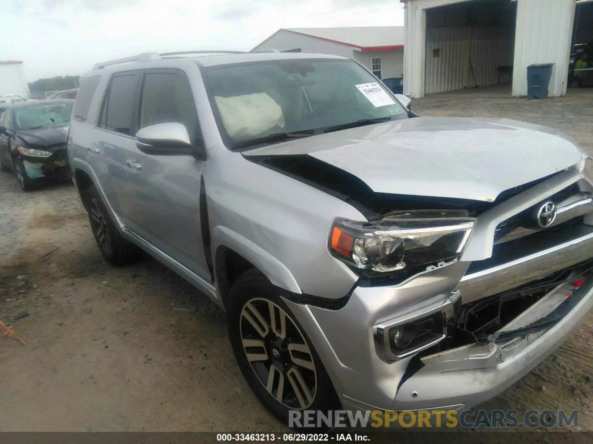 1 Photograph of a damaged car JTEBU5JR3K5697320 TOYOTA 4RUNNER 2019