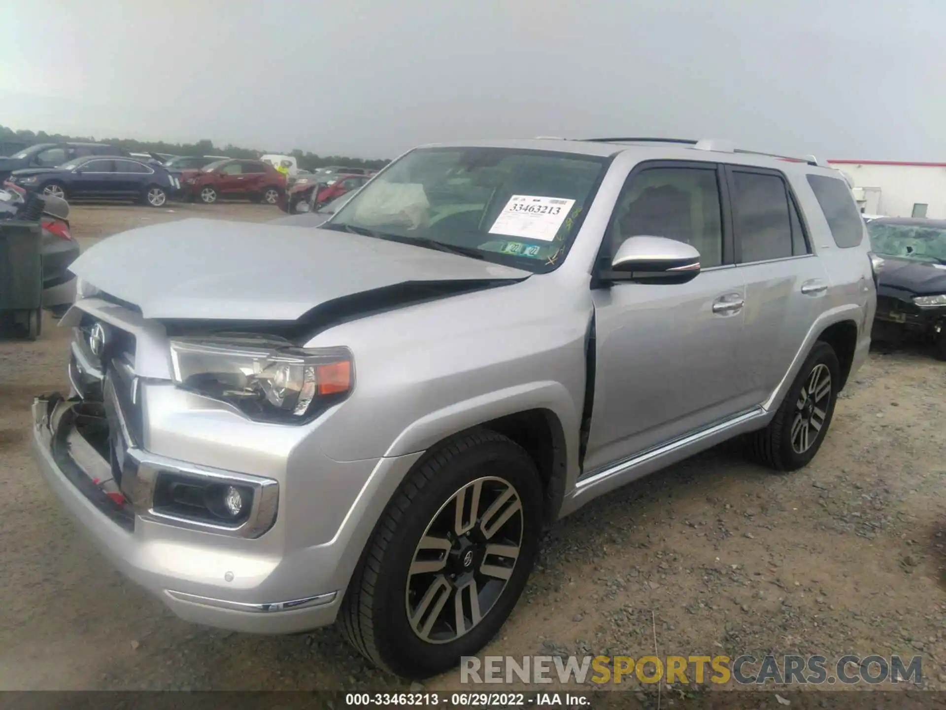 2 Фотография поврежденного автомобиля JTEBU5JR3K5697320 TOYOTA 4RUNNER 2019