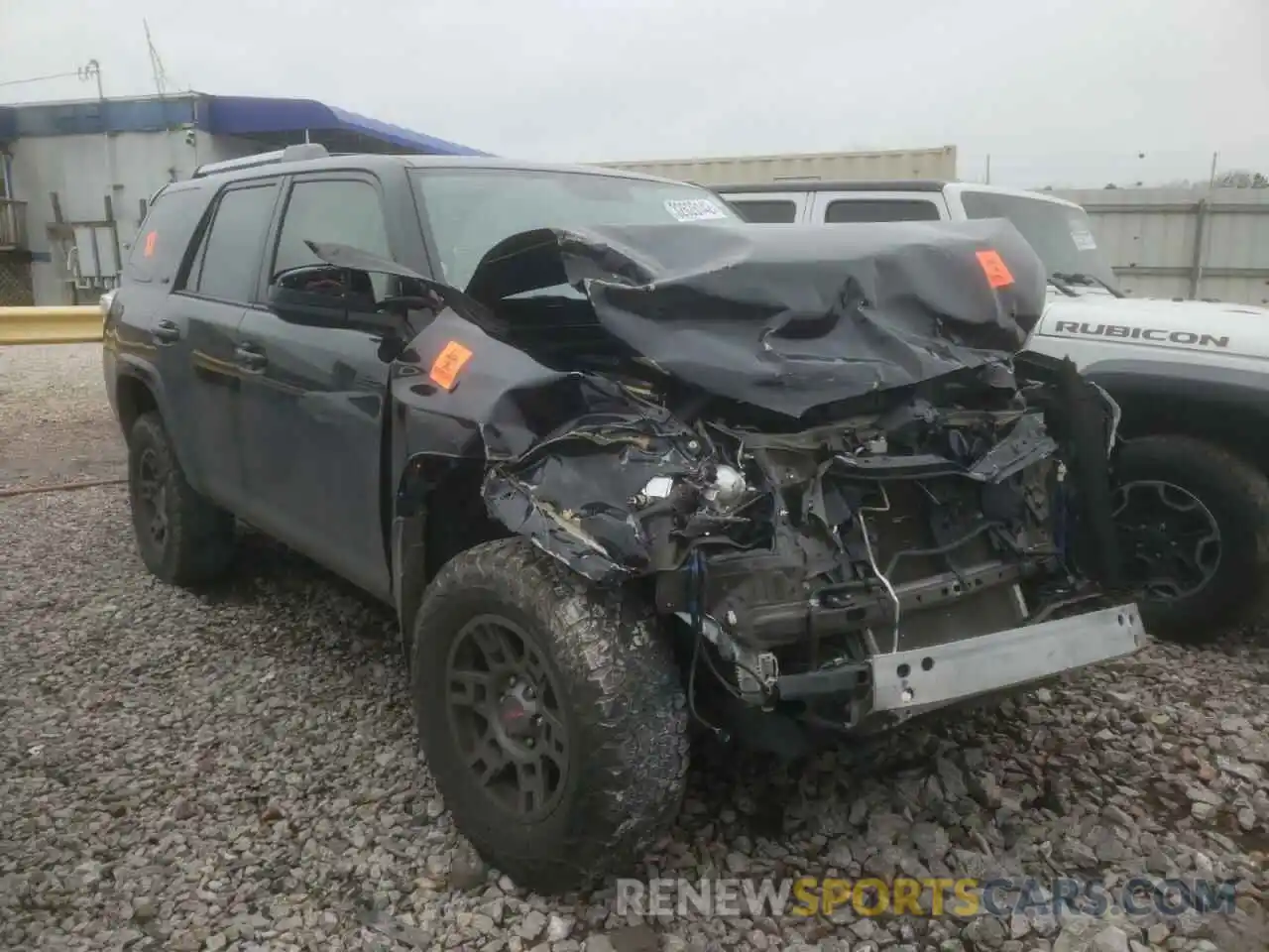 1 Photograph of a damaged car JTEBU5JR3K5697432 TOYOTA 4RUNNER 2019