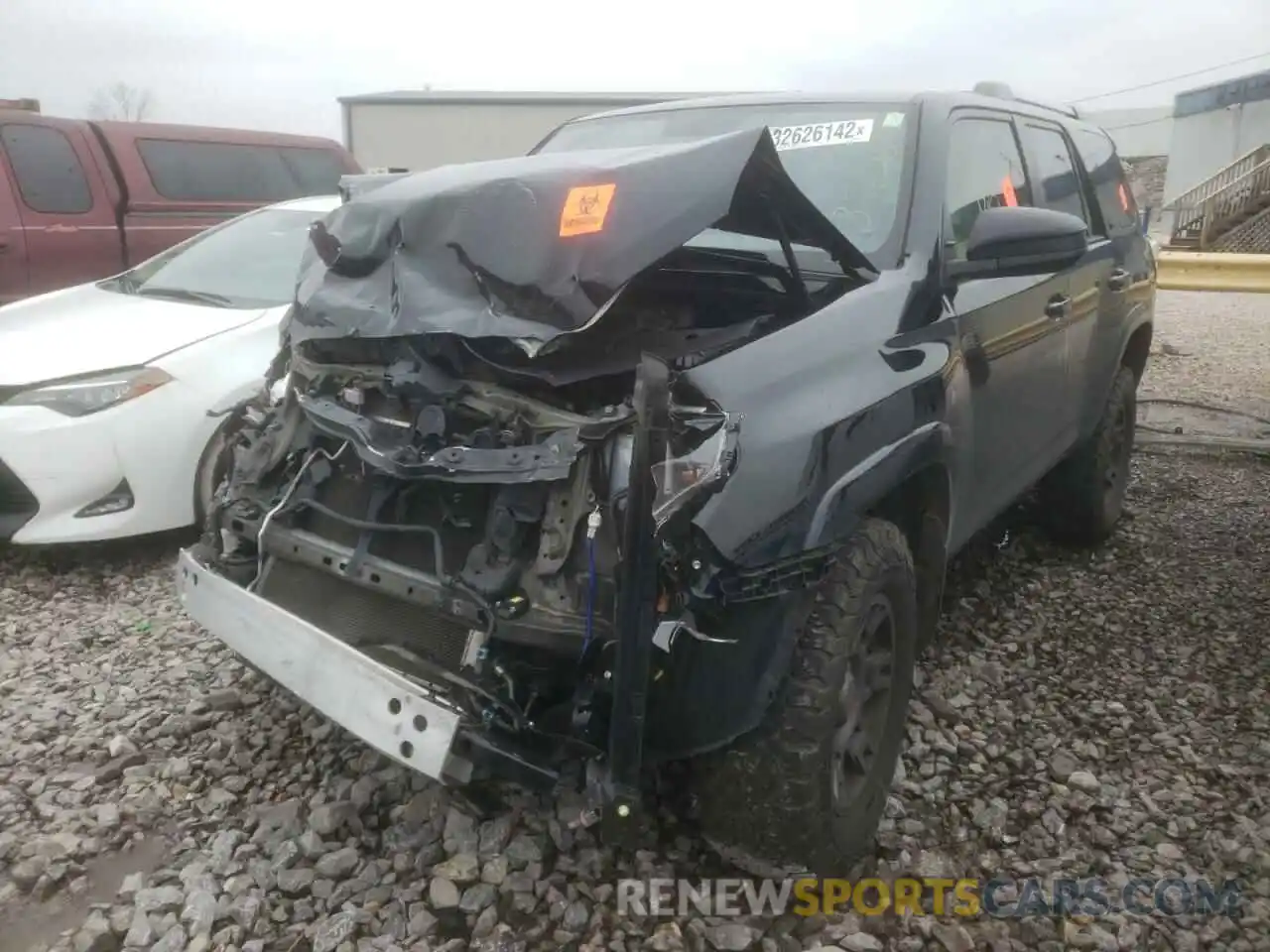 2 Photograph of a damaged car JTEBU5JR3K5697432 TOYOTA 4RUNNER 2019