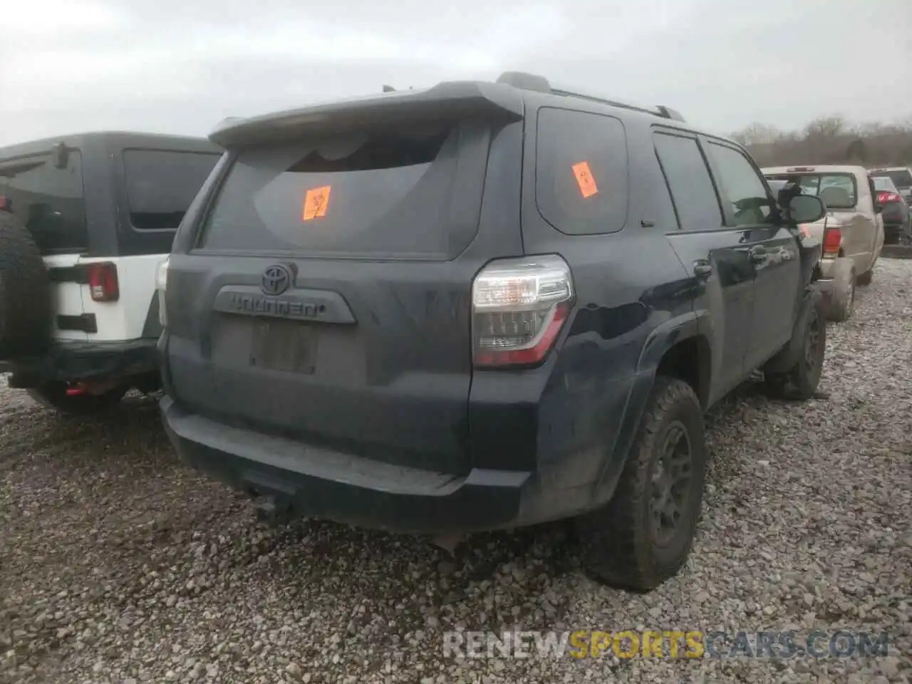 4 Фотография поврежденного автомобиля JTEBU5JR3K5697432 TOYOTA 4RUNNER 2019