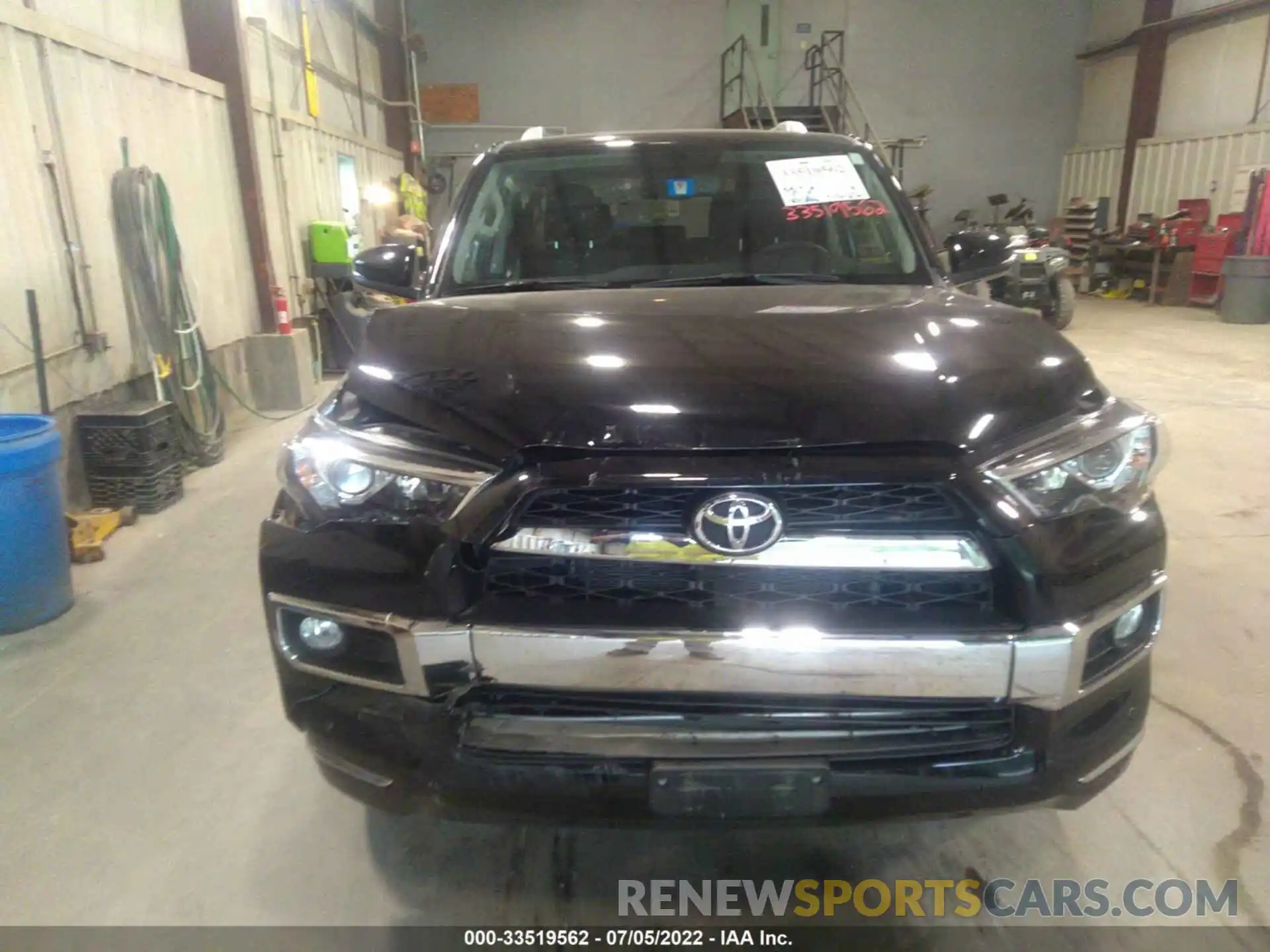 6 Photograph of a damaged car JTEBU5JR3K5698595 TOYOTA 4RUNNER 2019