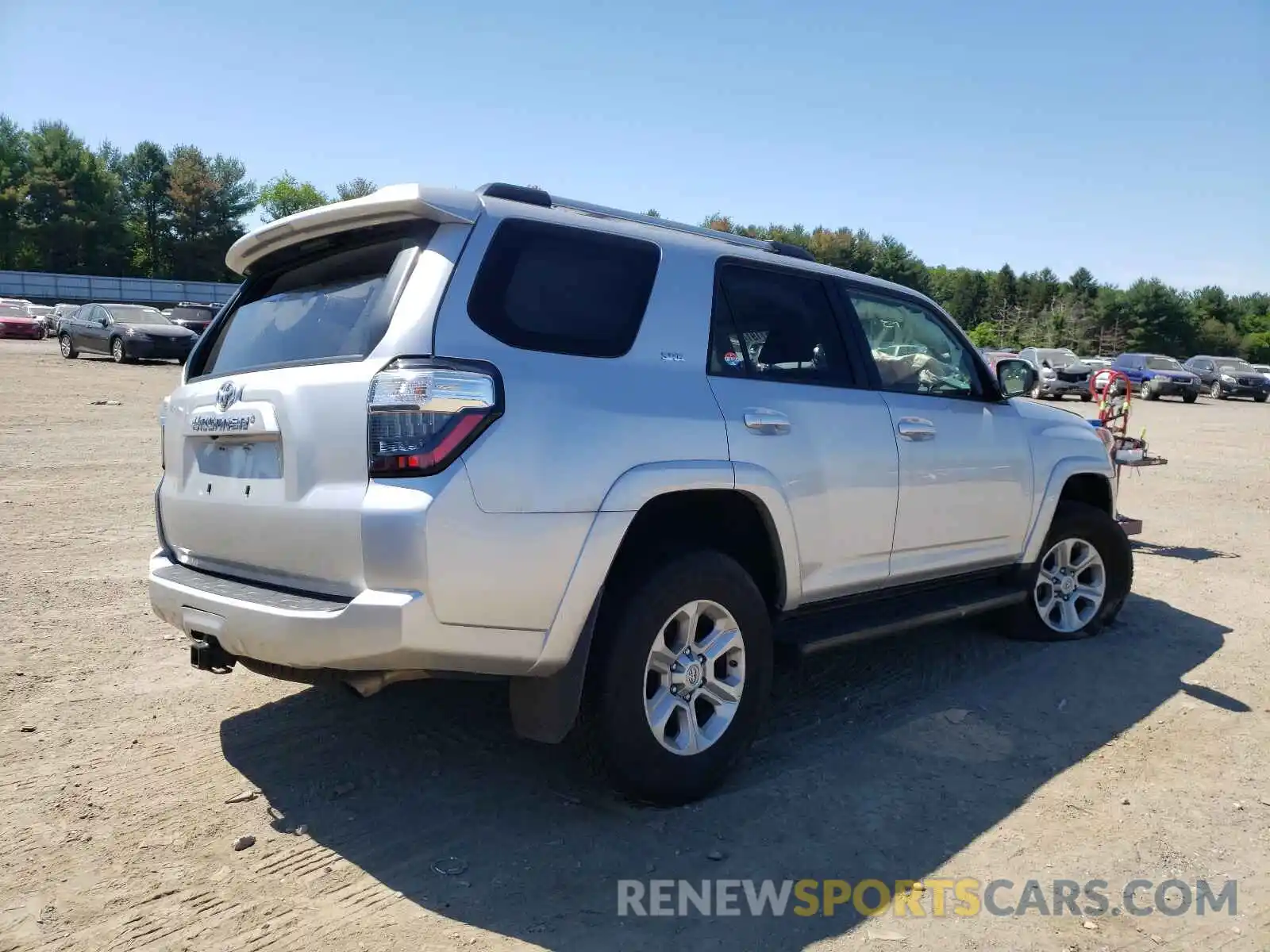 4 Photograph of a damaged car JTEBU5JR3K5700443 TOYOTA 4RUNNER 2019