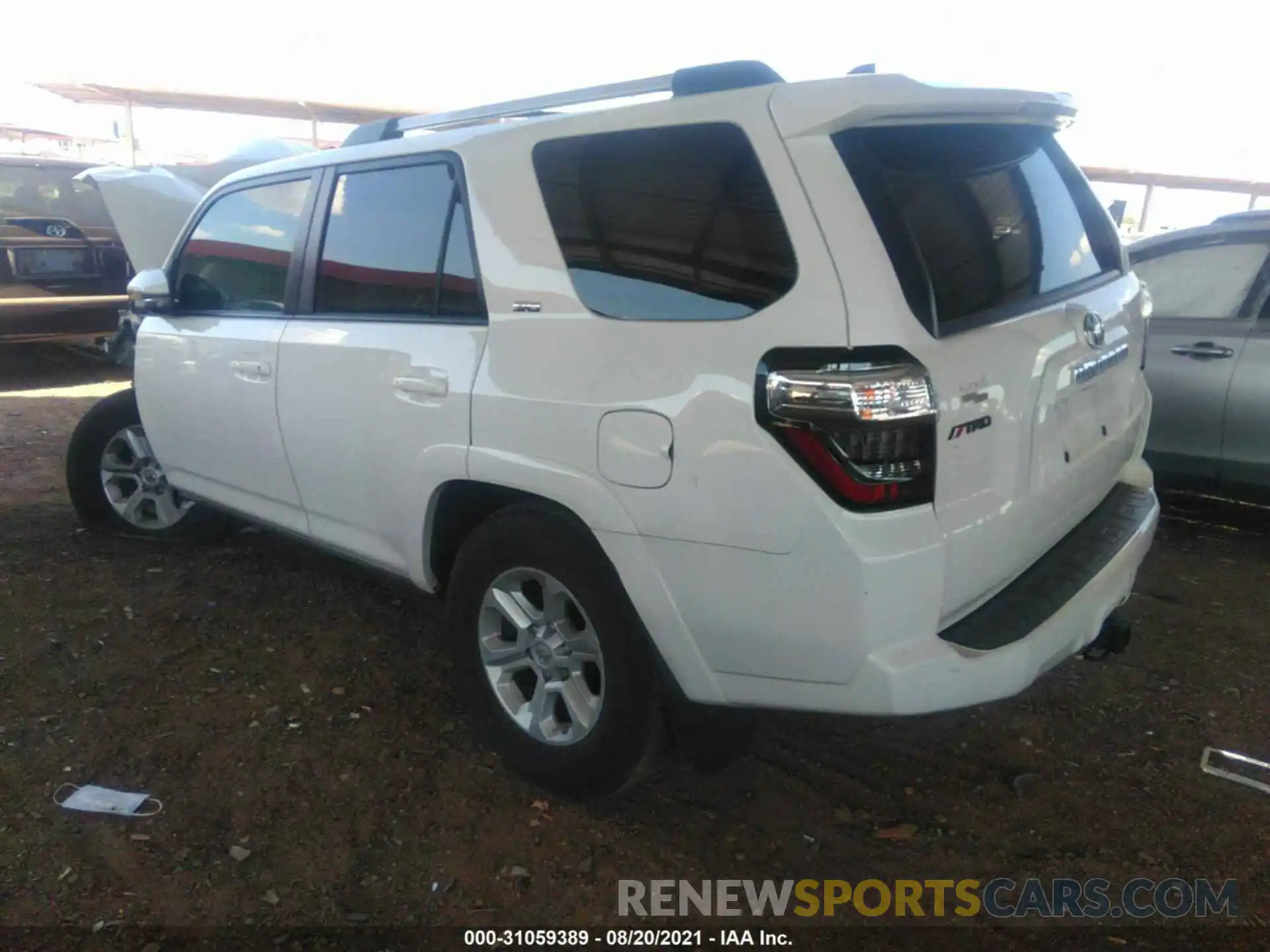 3 Фотография поврежденного автомобиля JTEBU5JR3K5701124 TOYOTA 4RUNNER 2019