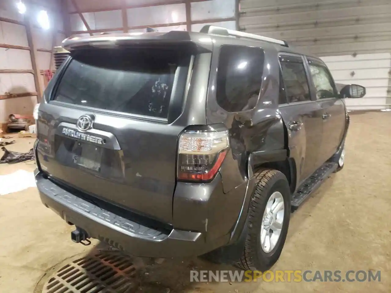 4 Photograph of a damaged car JTEBU5JR3K5706484 TOYOTA 4RUNNER 2019