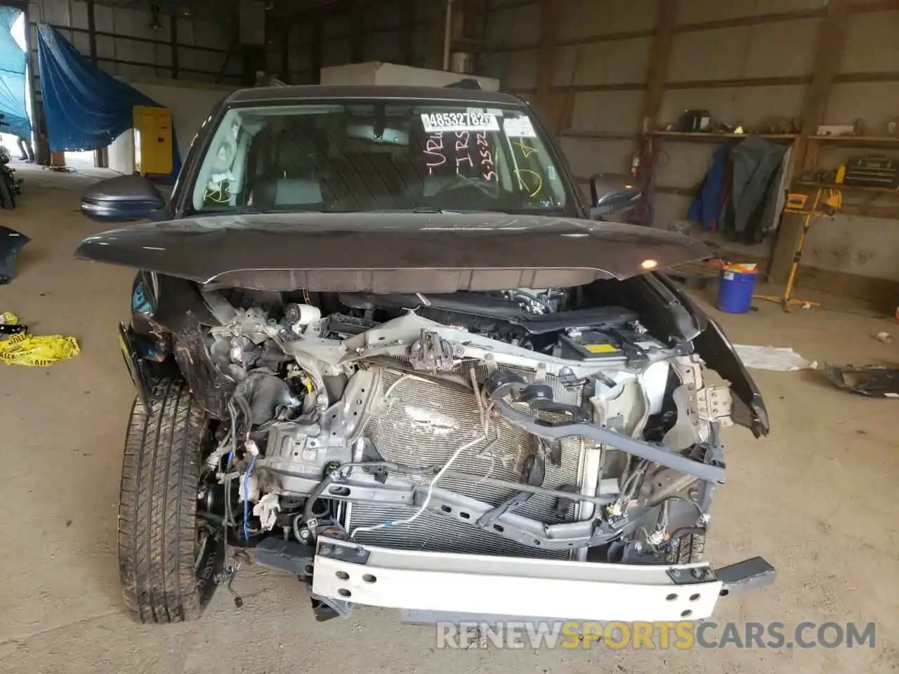 9 Photograph of a damaged car JTEBU5JR3K5706484 TOYOTA 4RUNNER 2019