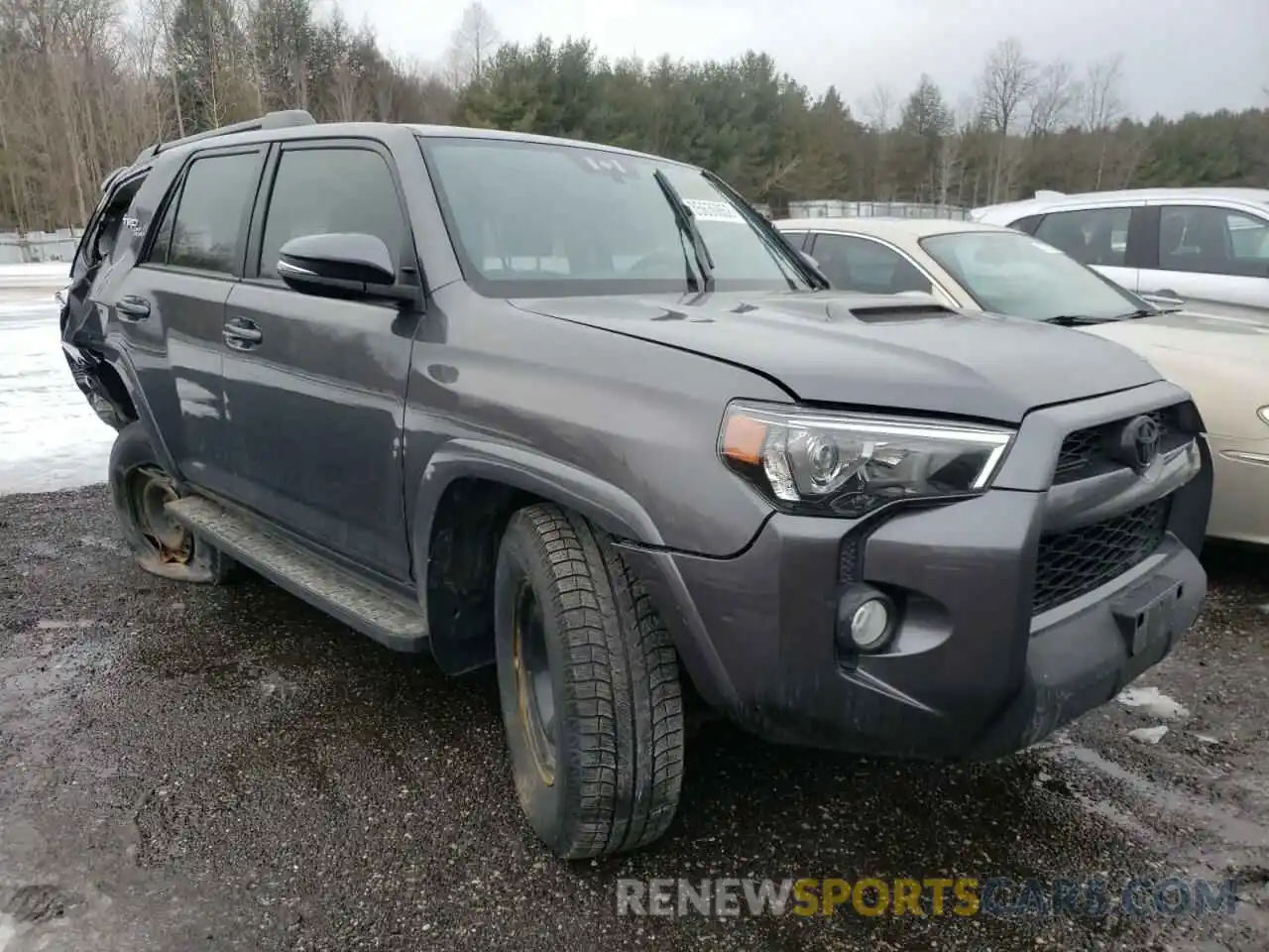 1 Photograph of a damaged car JTEBU5JR3K5707943 TOYOTA 4RUNNER 2019