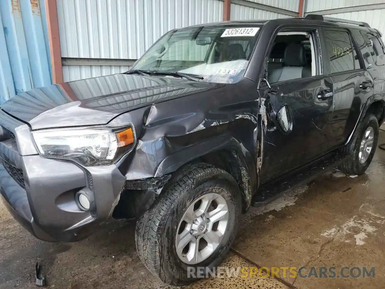 9 Photograph of a damaged car JTEBU5JR3K5709126 TOYOTA 4RUNNER 2019